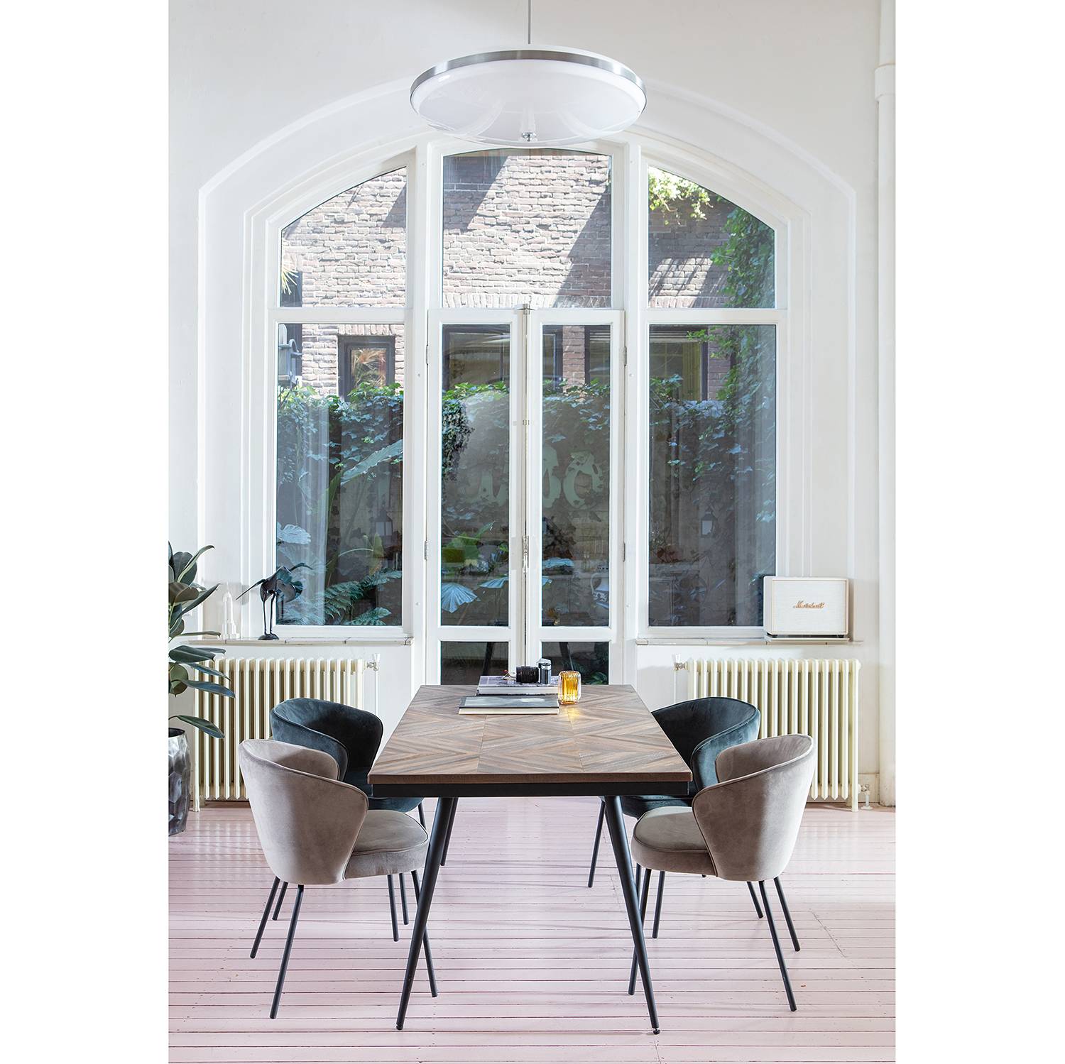home24 Polsterstuhl Bird II (2er-Set)