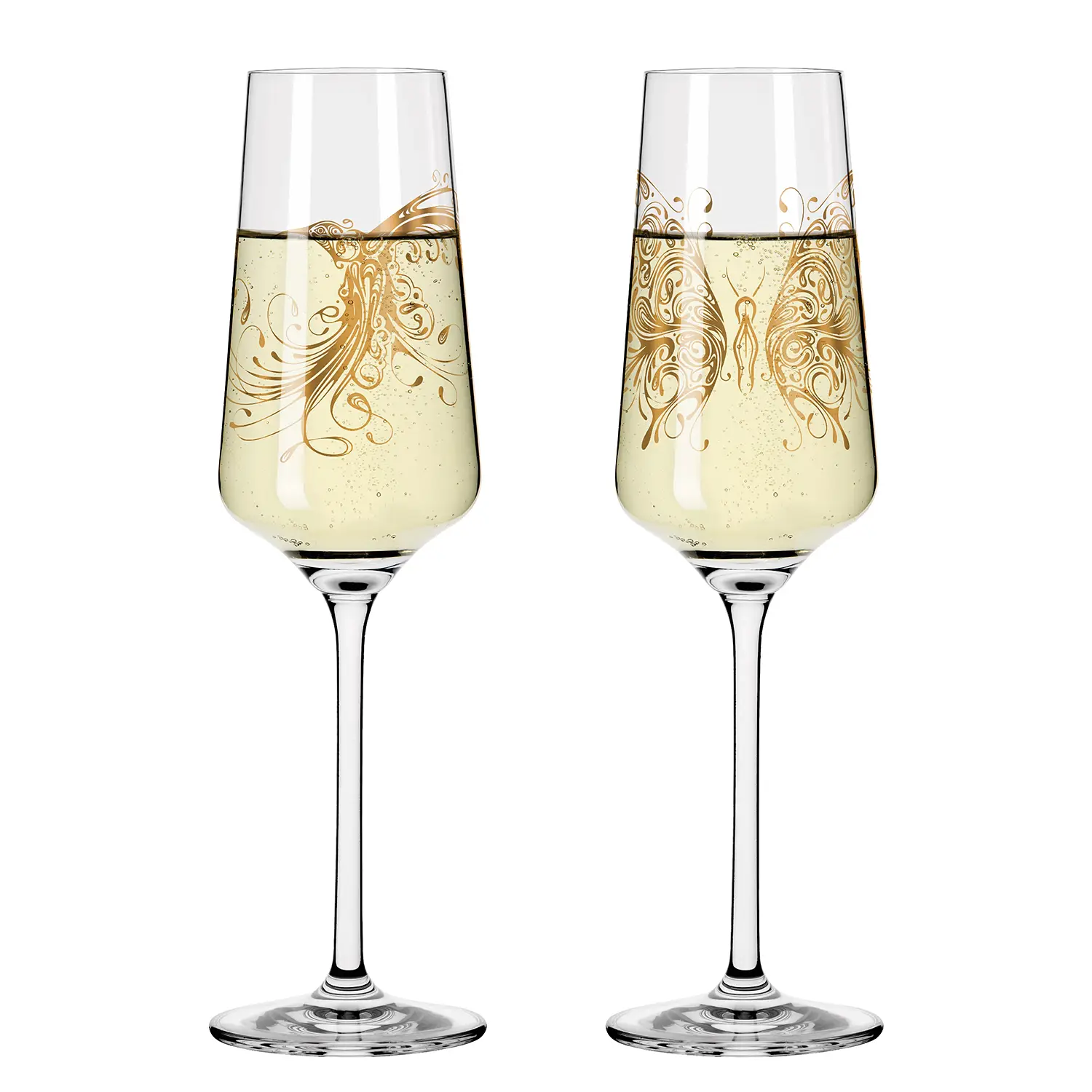 Champagnerglas Ros茅hauch II (2er-Set)