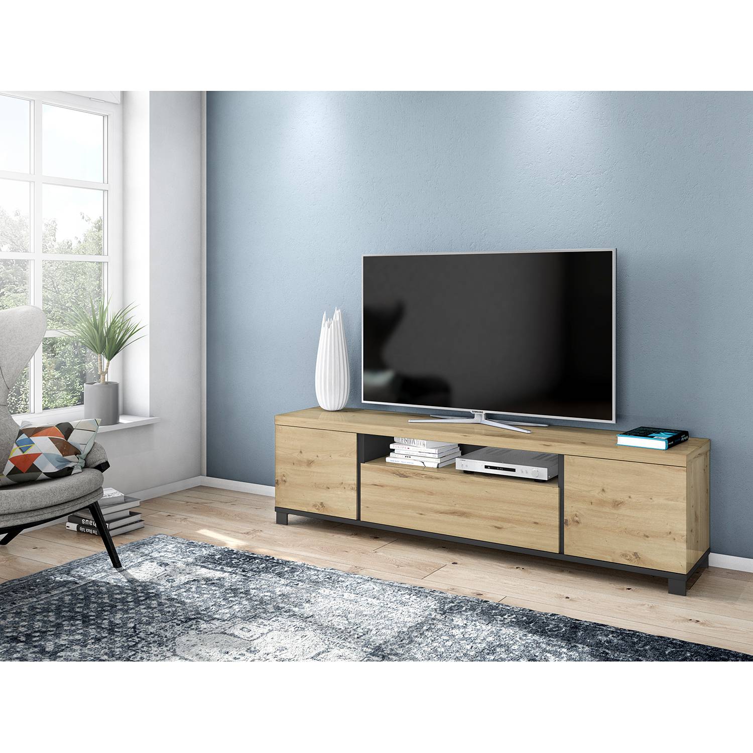 home24 TV-Lowboard Bilsen