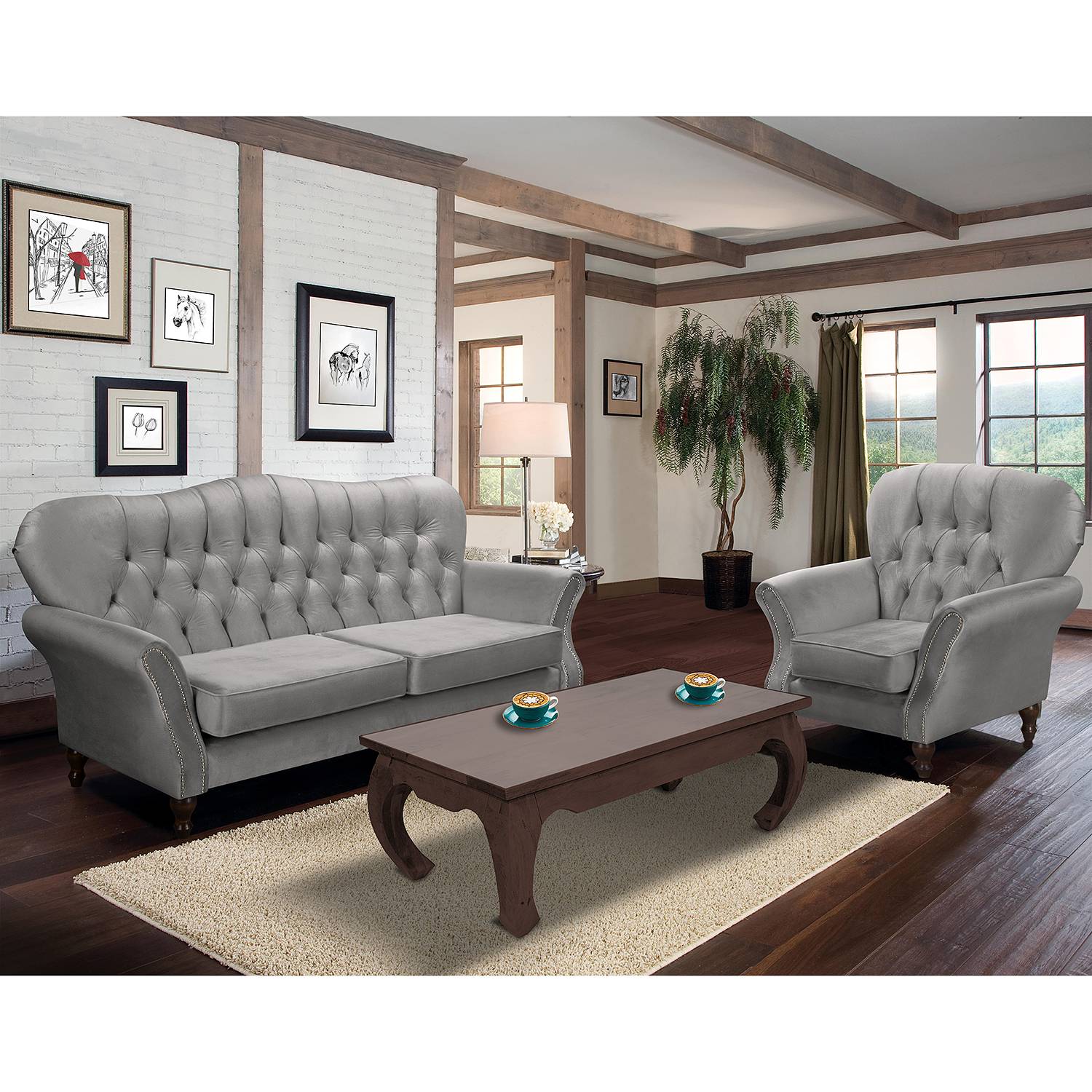 home24 Sofa Dassel (3-Sitzer)