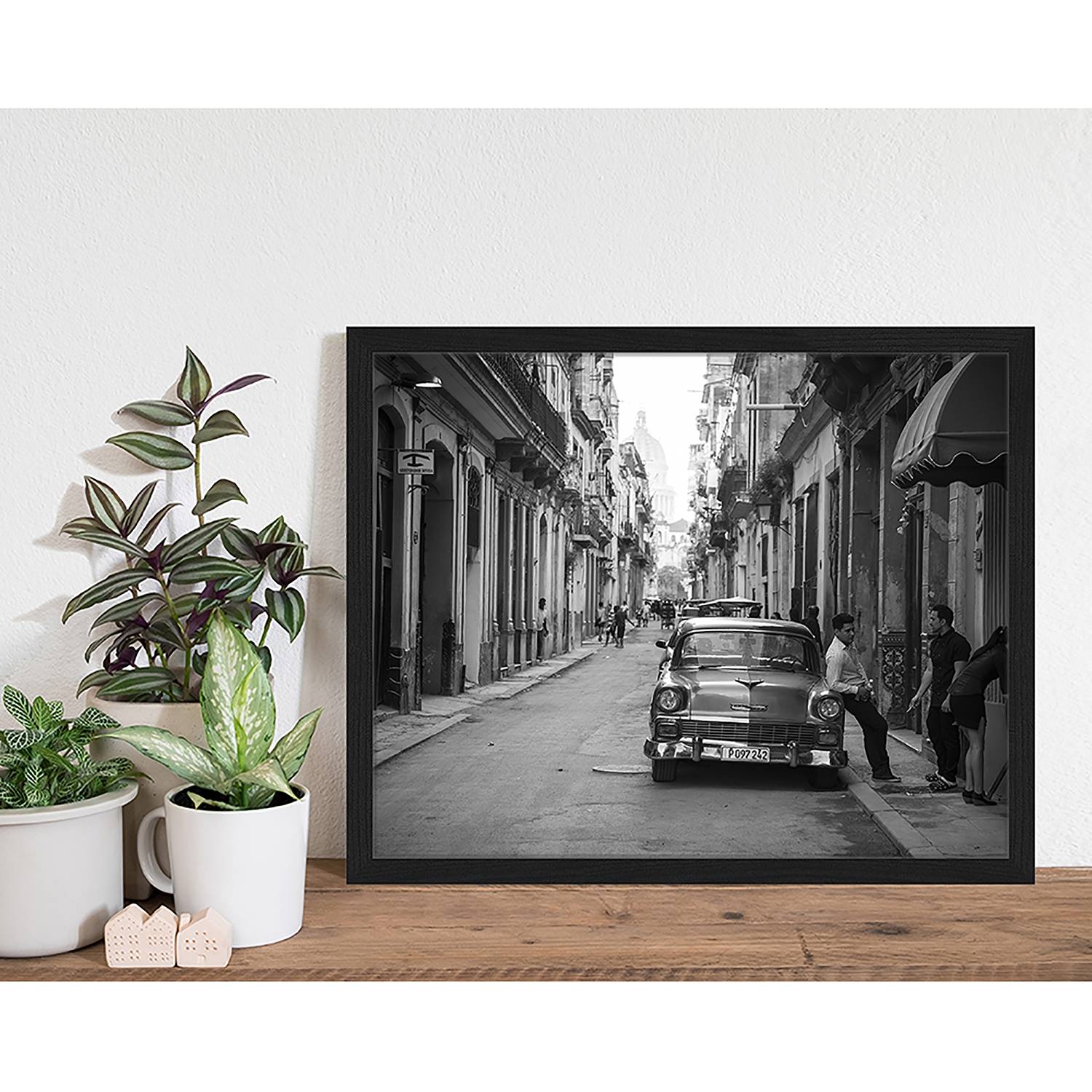 Image of Tableau déco 1950s Chevy in Havana, Cuba 000000001000280129