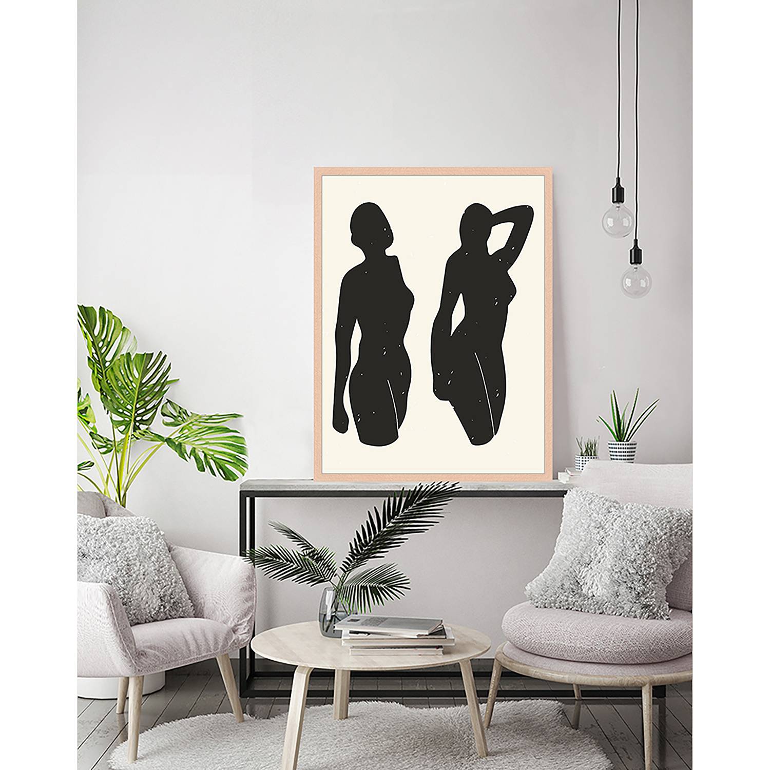 Image of Tableau déco Abstract Black Bodies 000000001000280344