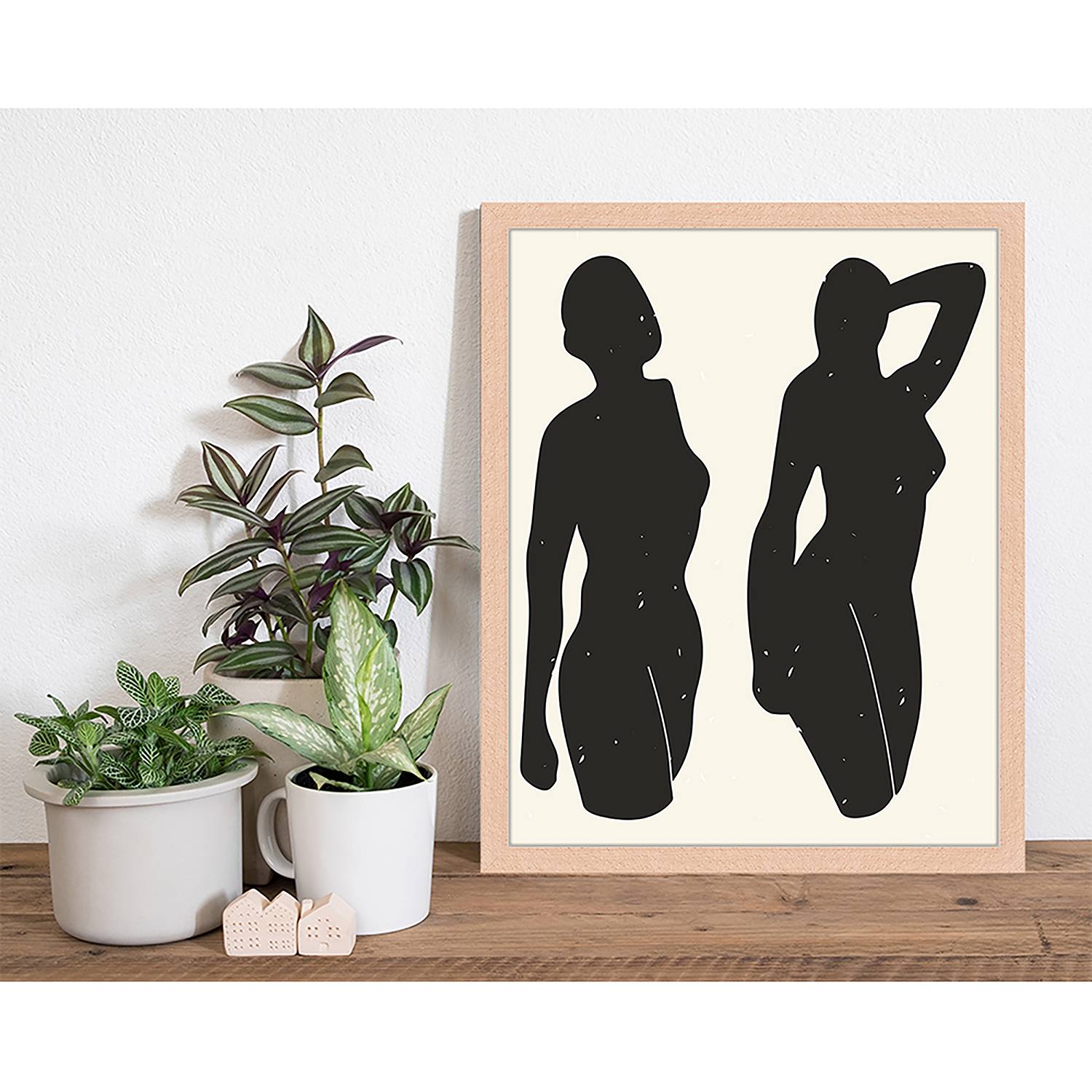 Image of Tableau déco Abstract Black Bodies 000000001000280363