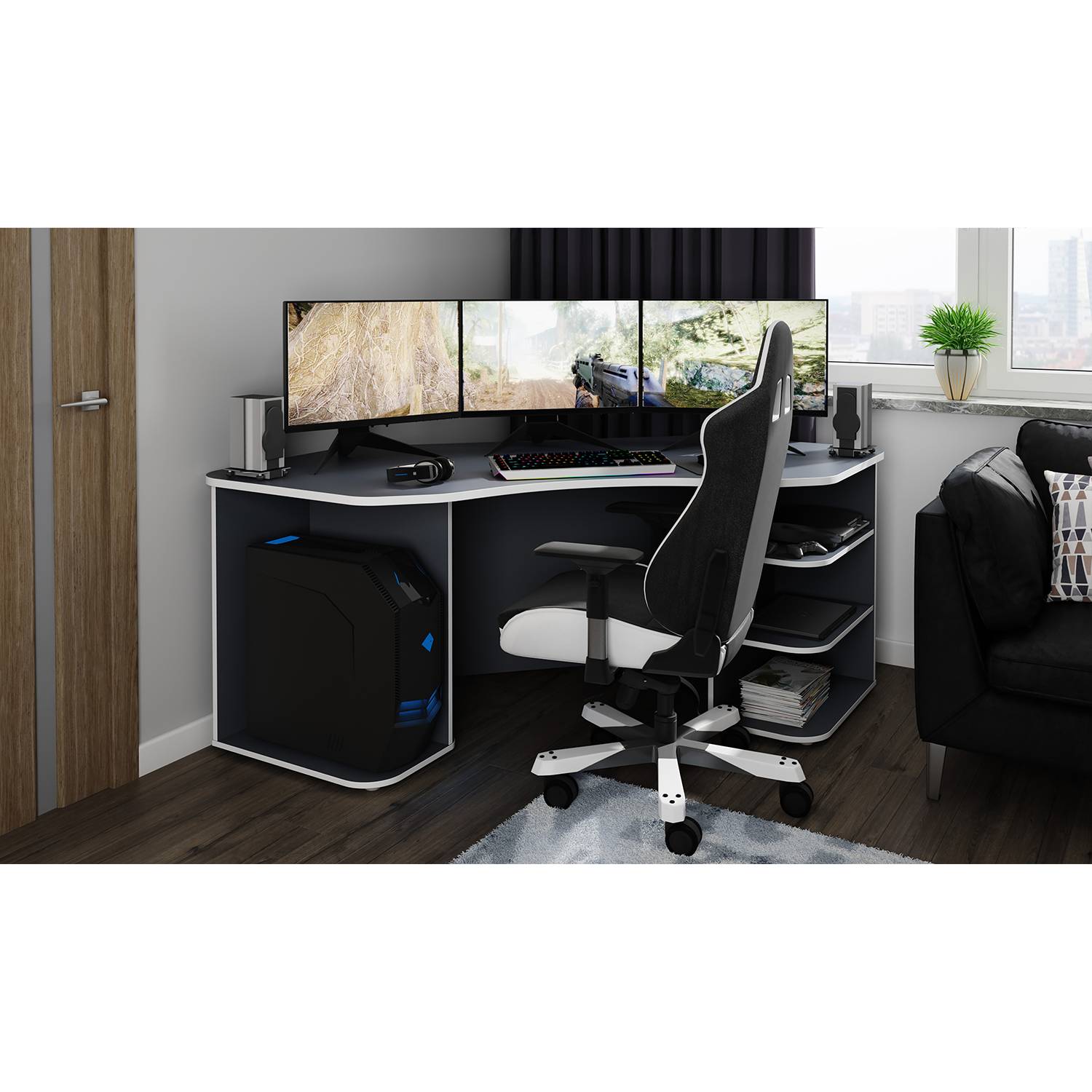 Bureau d’angle Crosswoods
