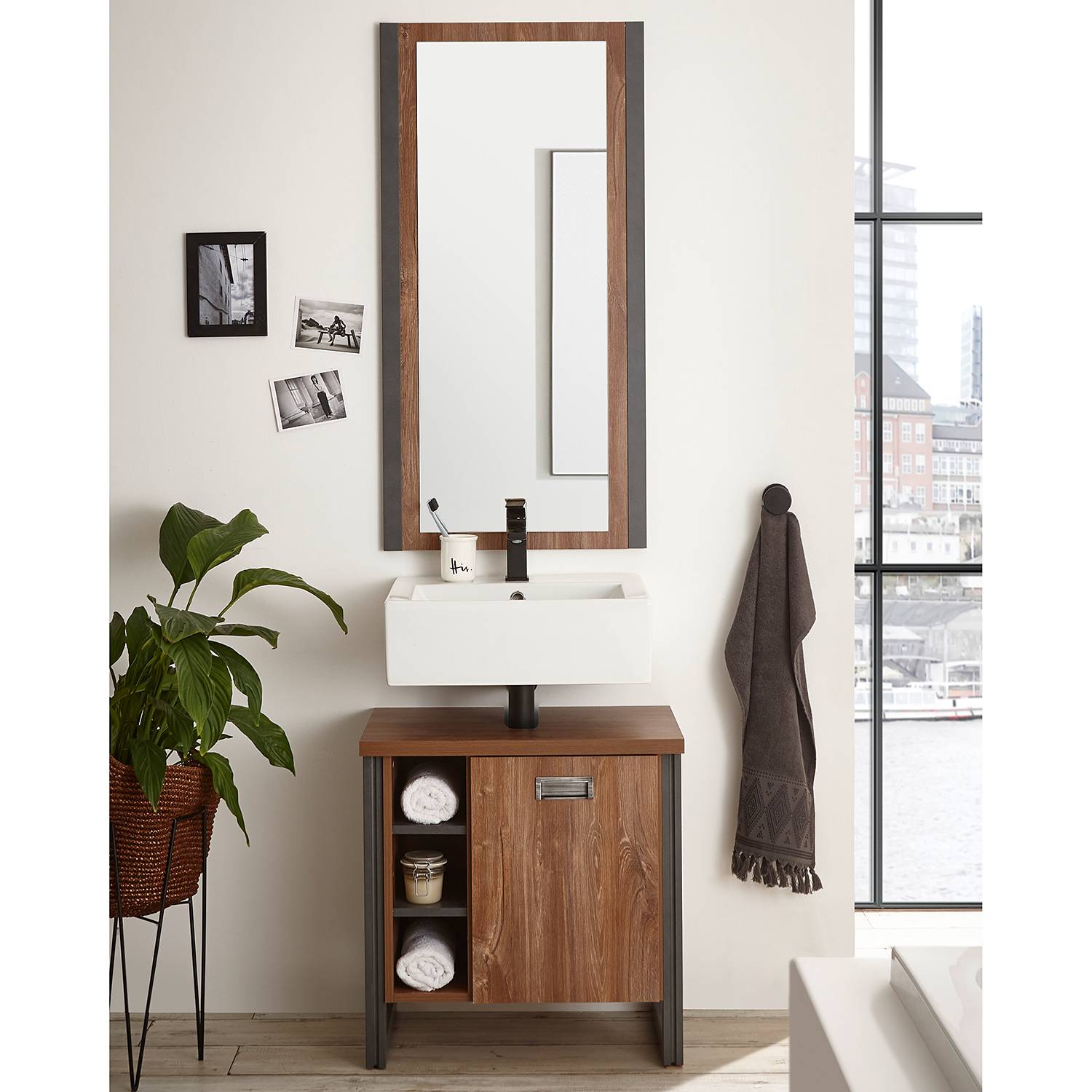 home24 Badezimmerset Marton I (2-teilig)