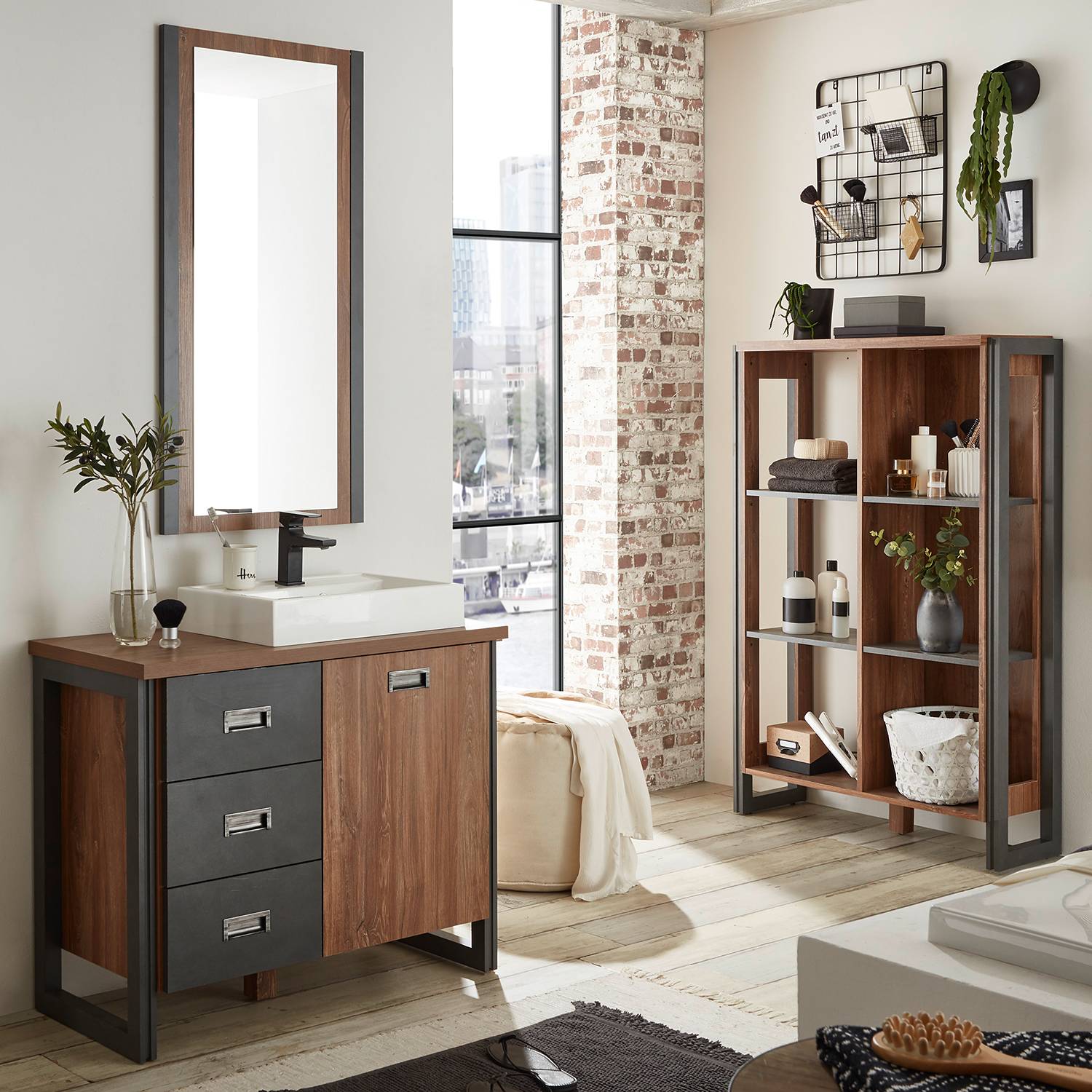 home24 Badezimmerset Marton XI (3-teilig)