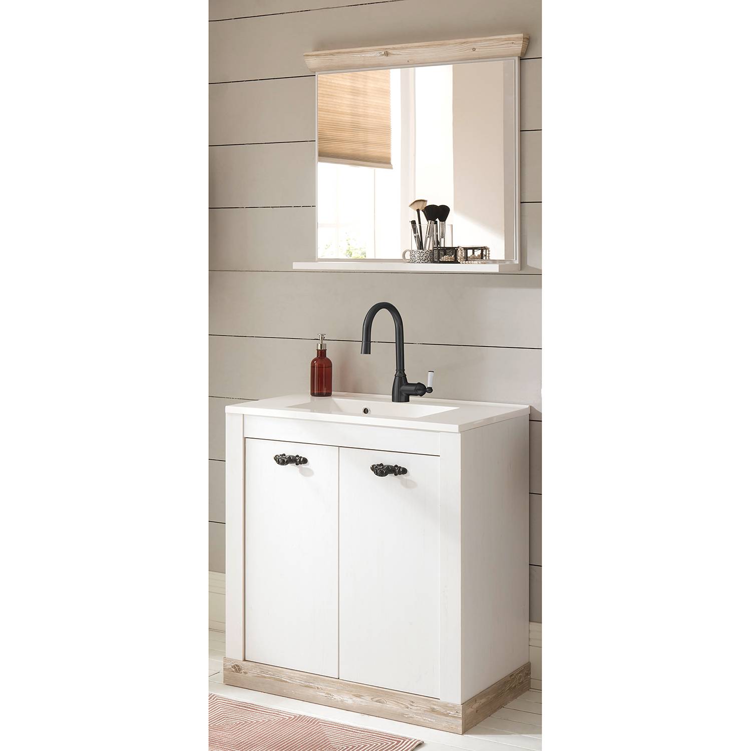 home24 Badezimmerset Lewk VII (2-teilig)