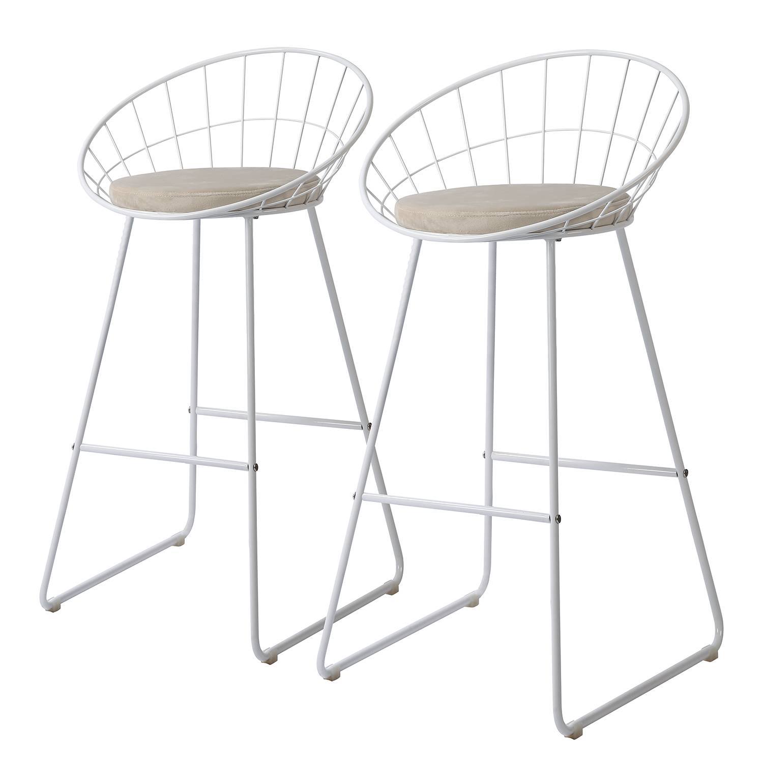 Chaise de bar Ceza (lot de 2)