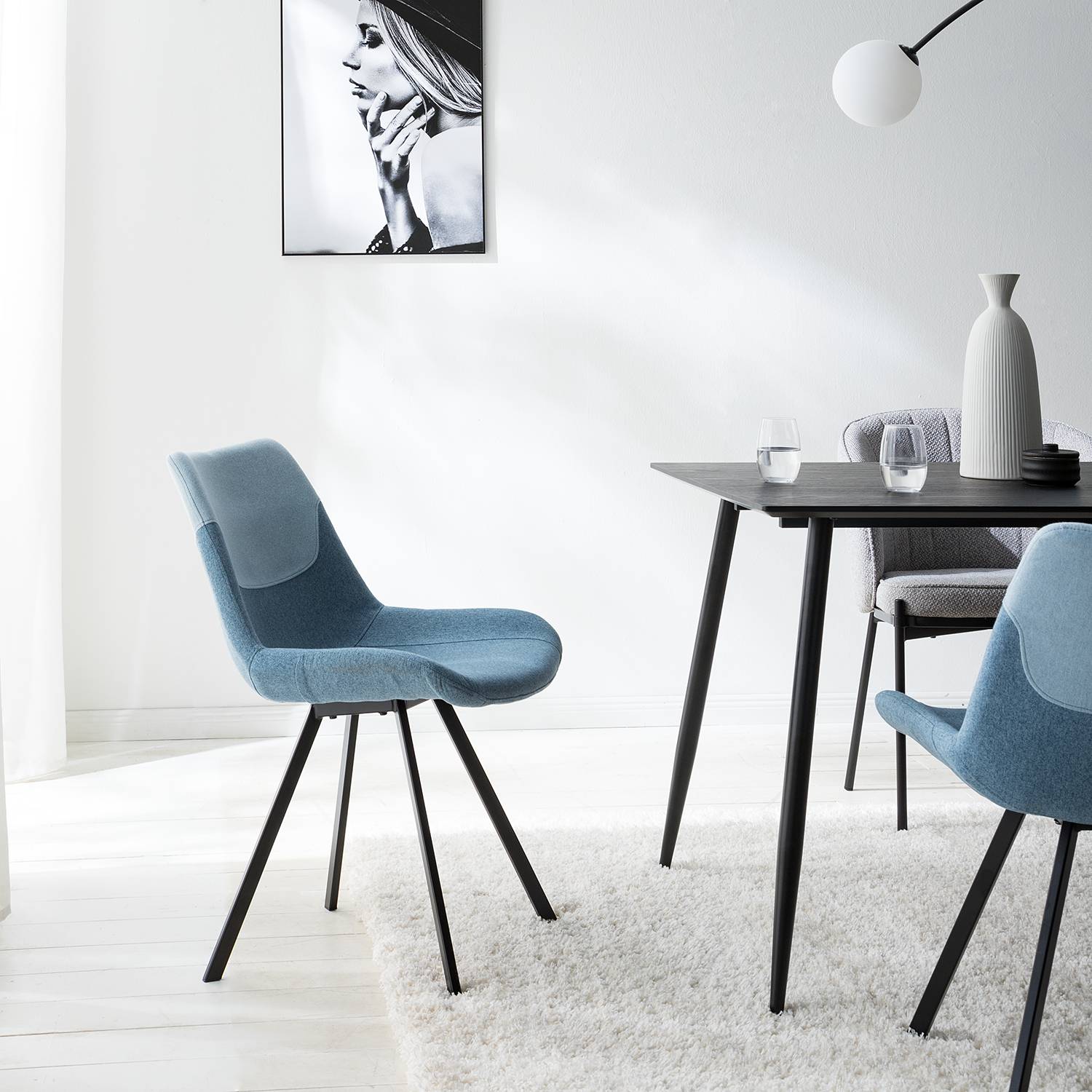 home24 Esszimmerstuhl Cielo II (2er-Set)