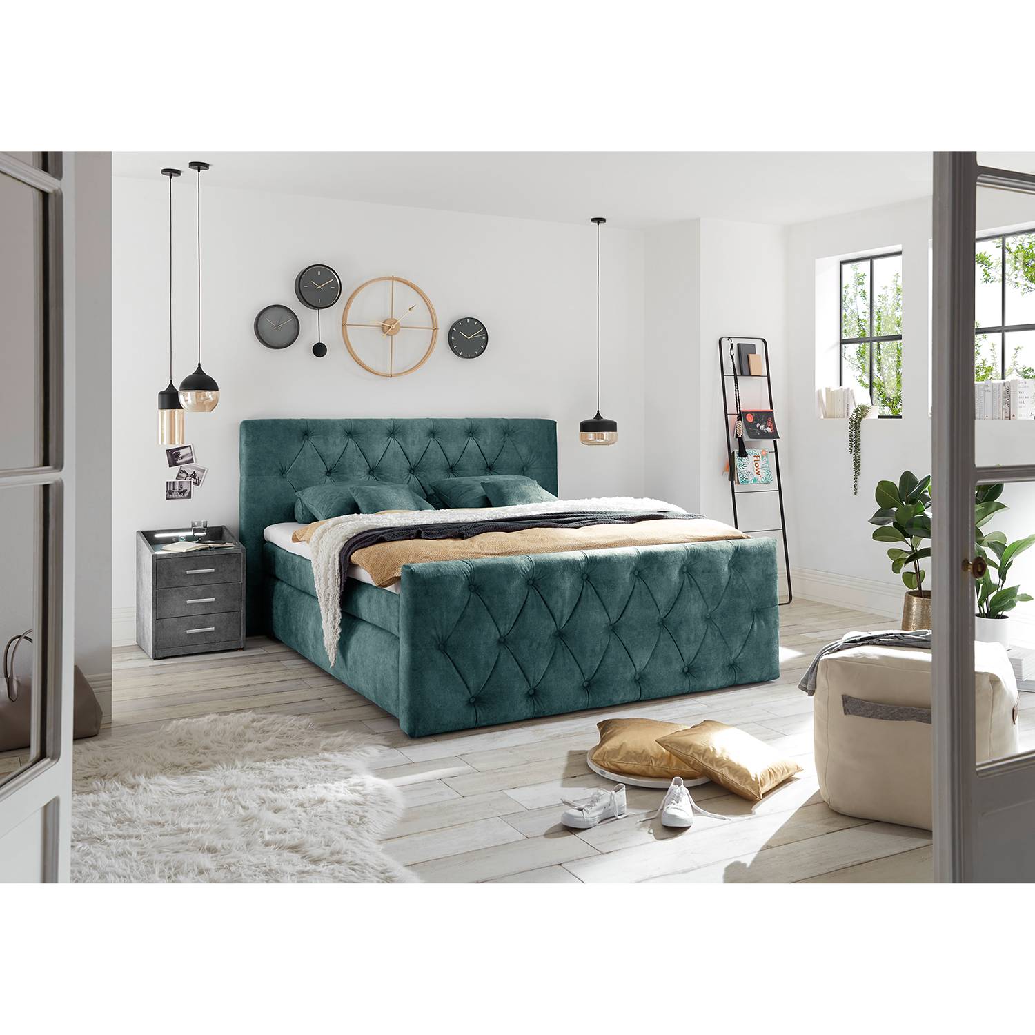 Lit boxspring Kenton