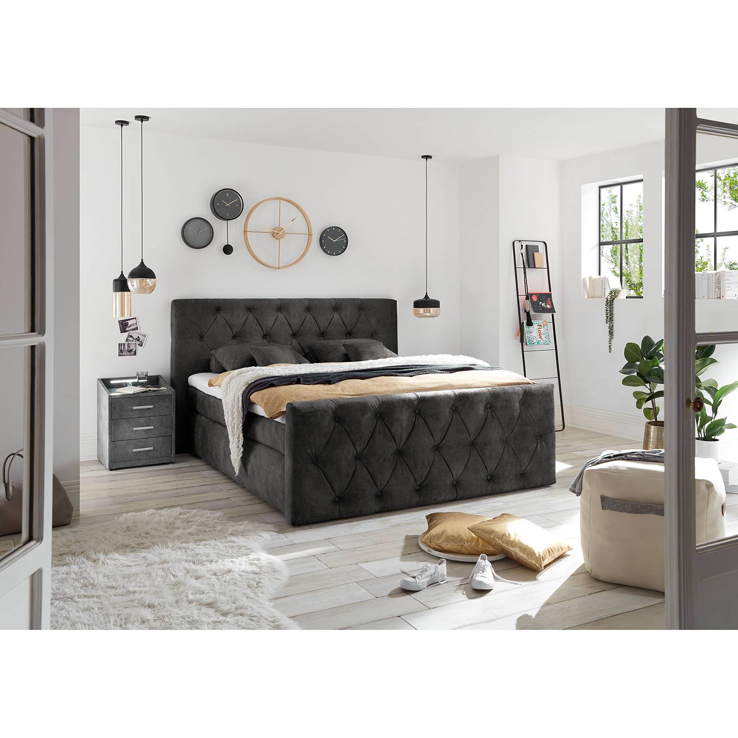 home24 Boxspringbett Kenton