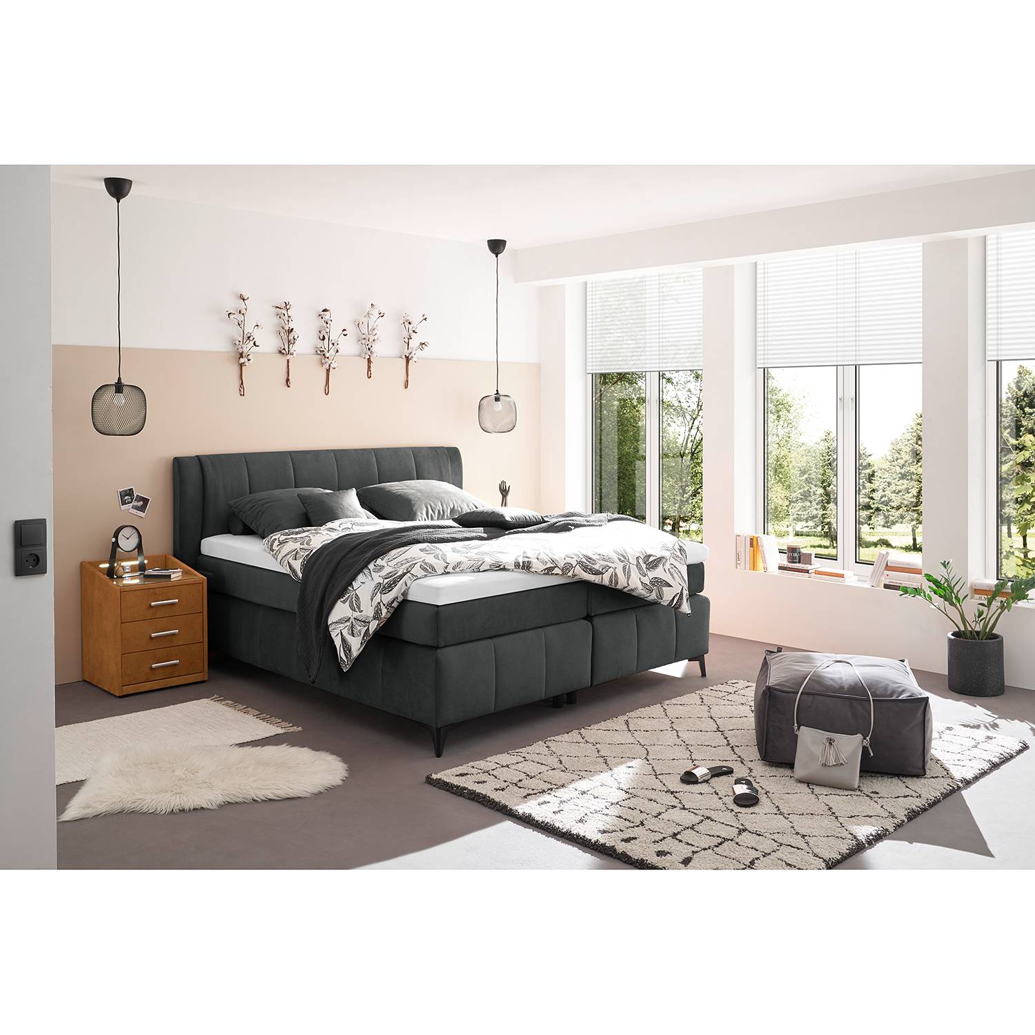 home24 Boxspringbett Dublin