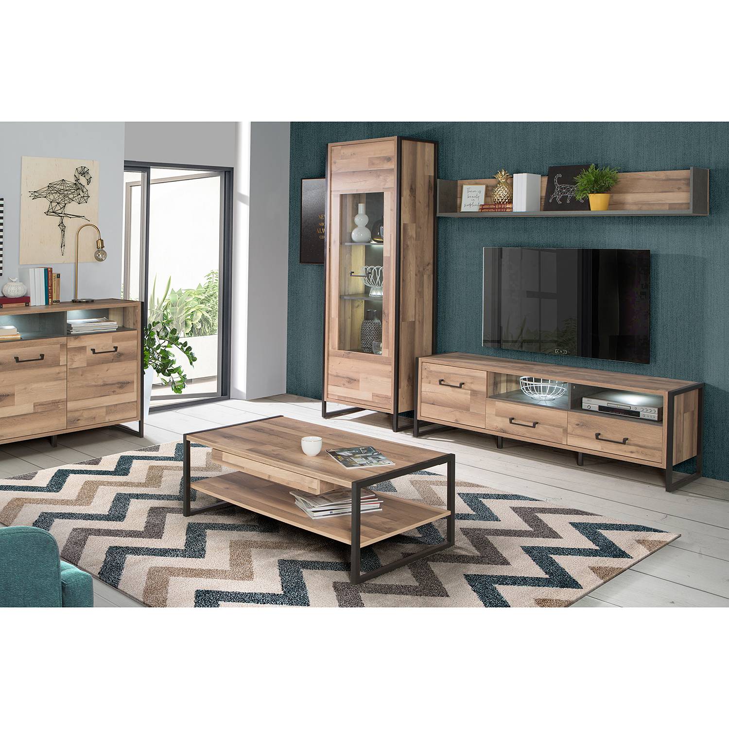 home24 TV-Lowboard Voru