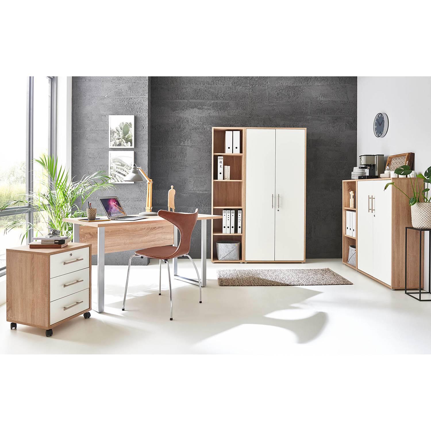 Arbeitszimmer Büro-Set Büromöbel TABOR PRO 11 Home Office in diversen Farben Arbeitszimmer Büro-Set Büromöbel TABOR PRO 11 Home Office in diversen Farben