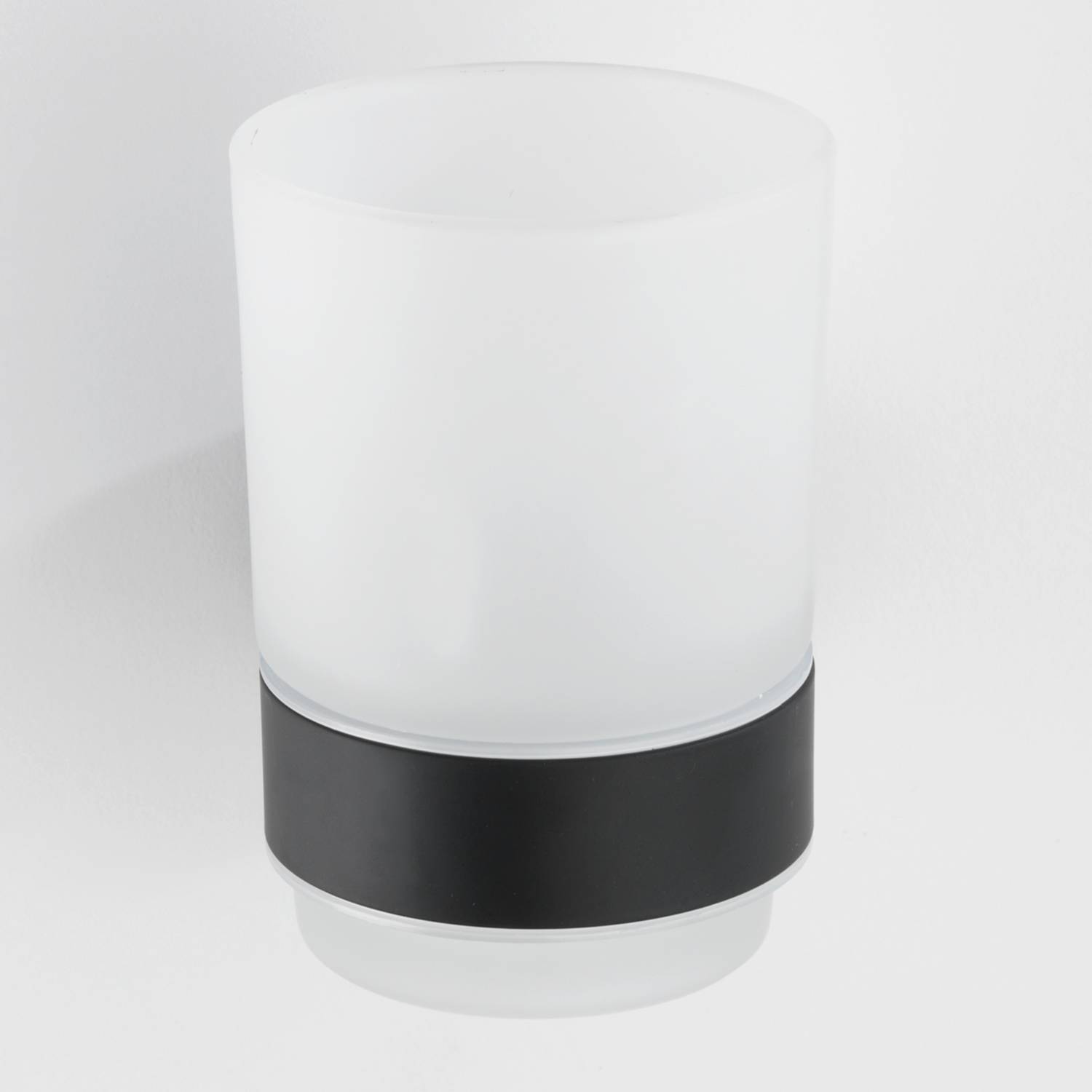 home24 Zahnputzbecher inkl. Halter Uno Bosio