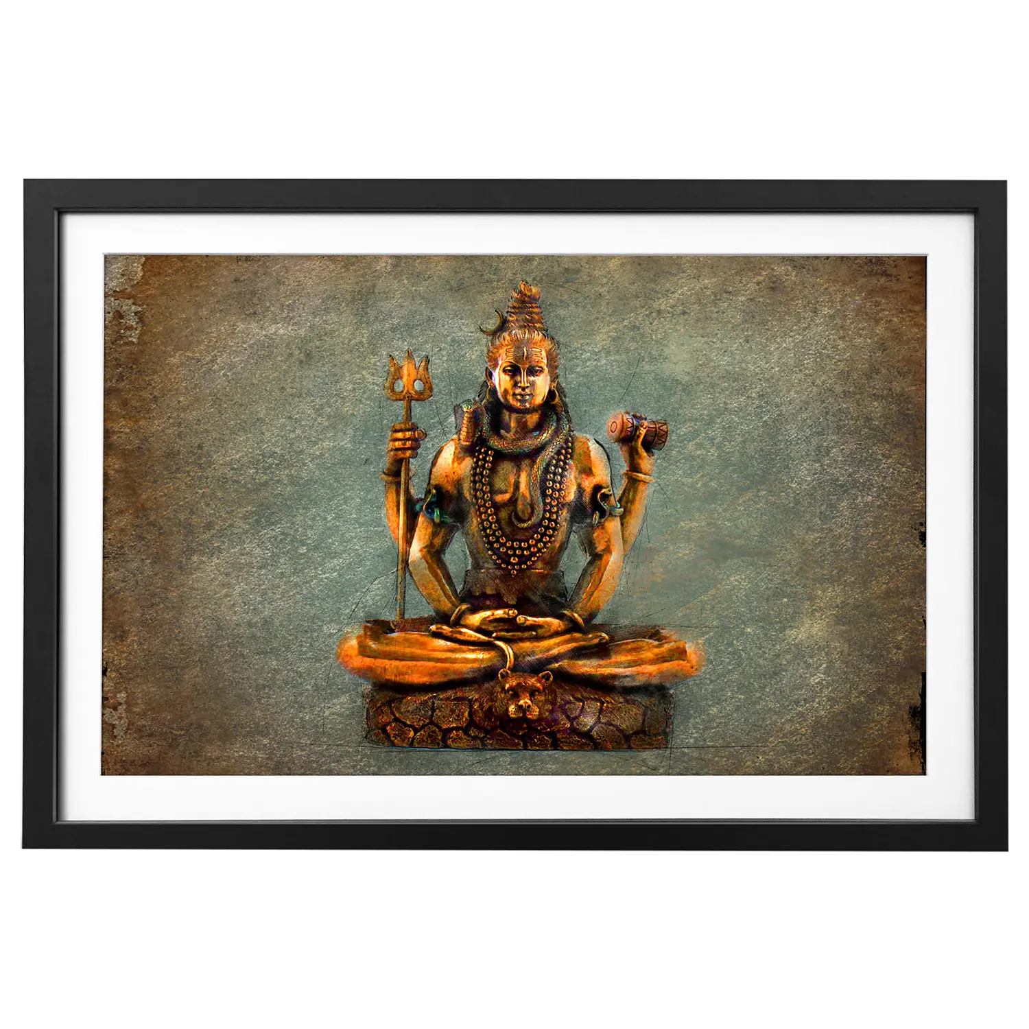 Wandbild Lord Shiva