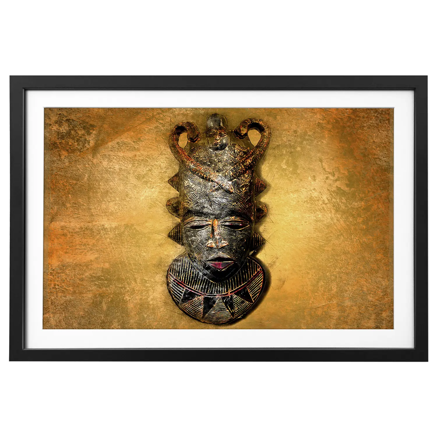 African Mask Bild