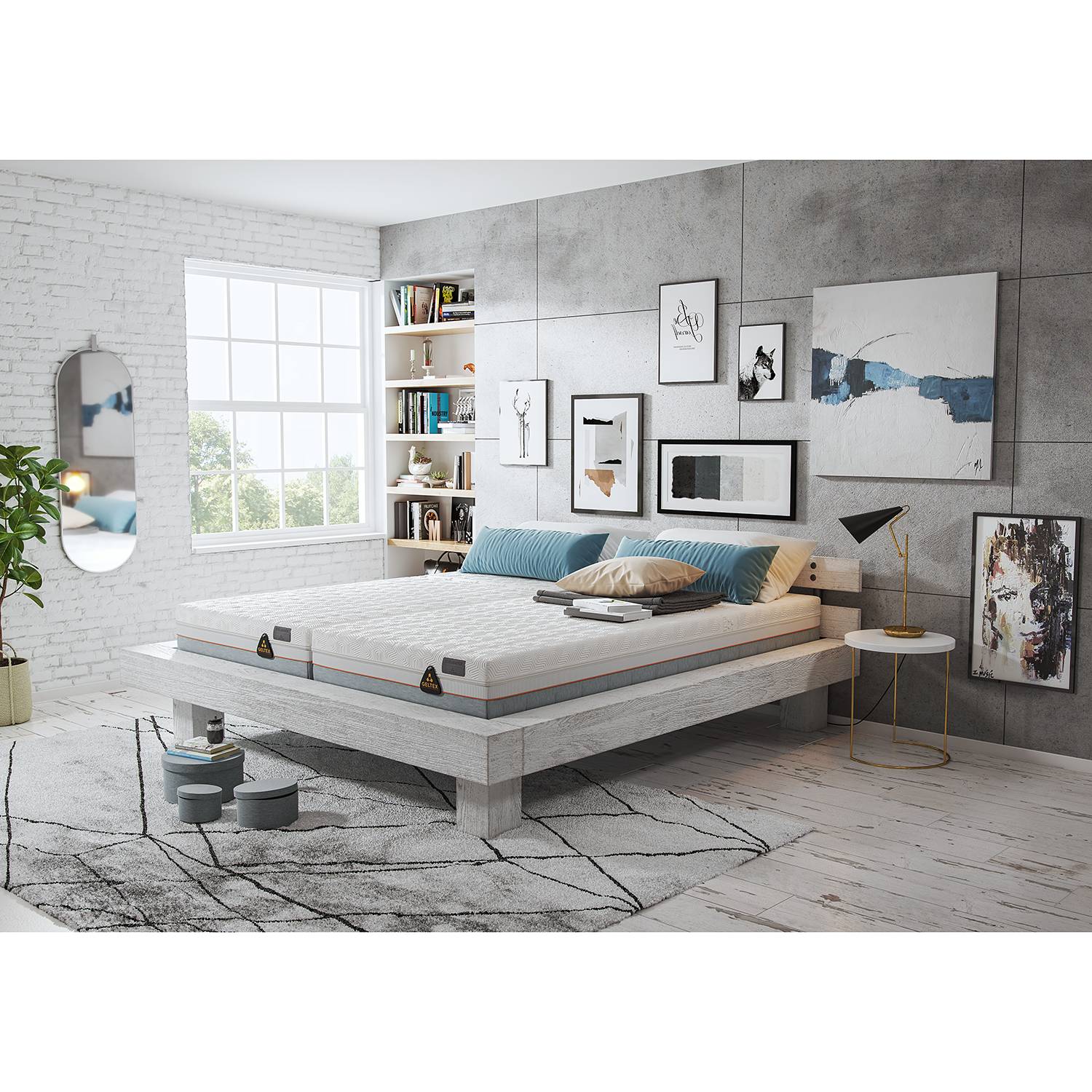 Matelas ressort Geltex Quantum Touch 220
