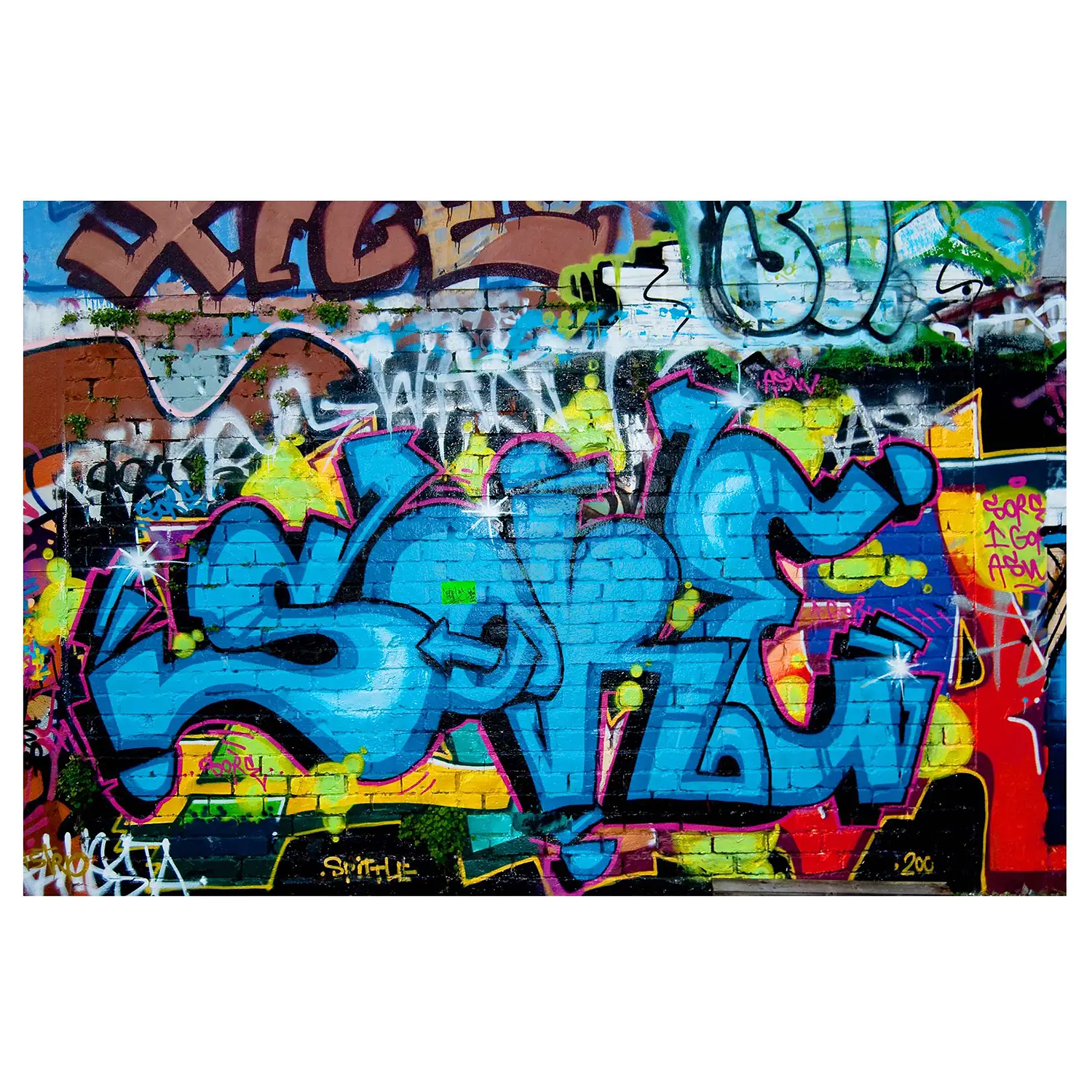 of Colours Vliestapete Graffiti