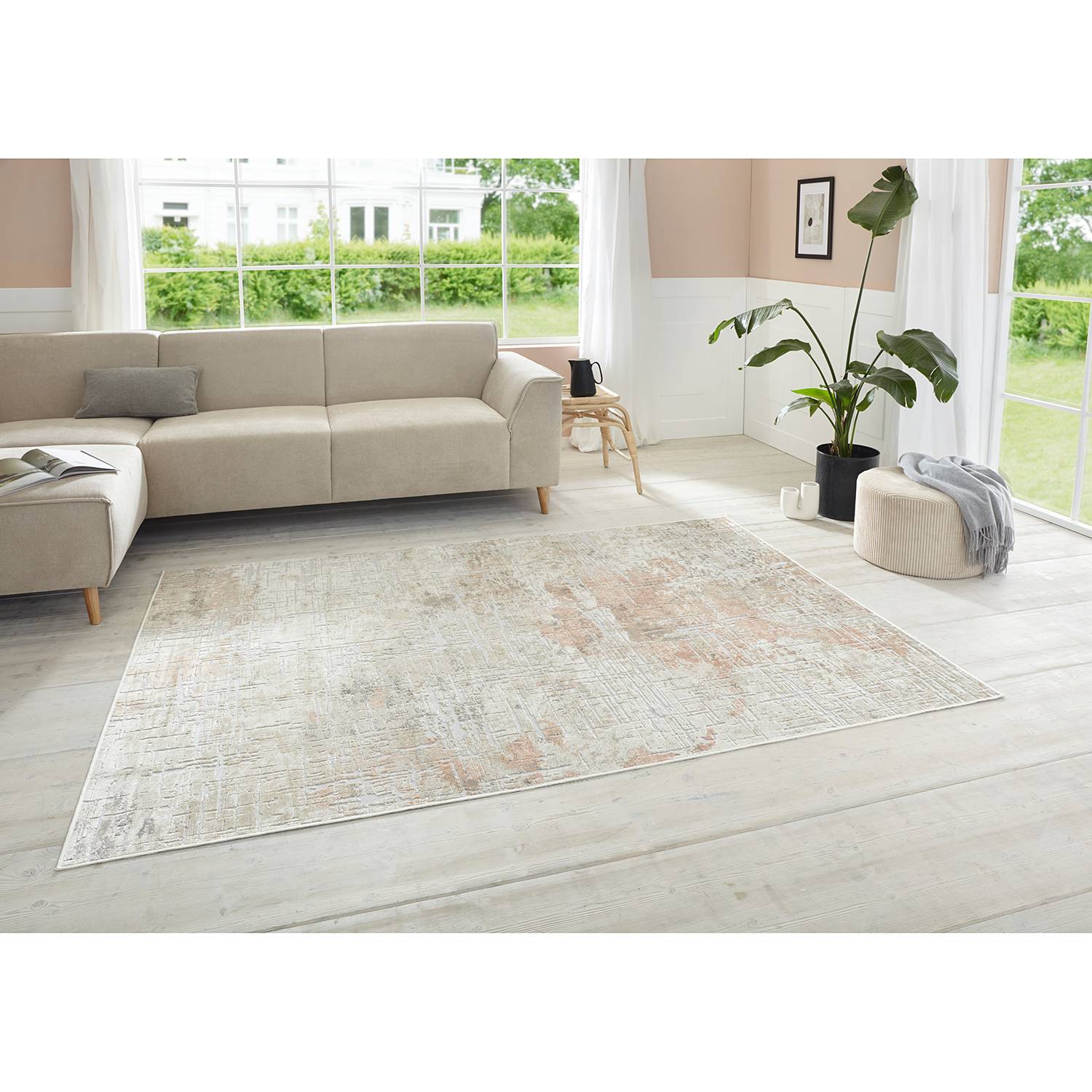 home24 Kurzflorteppich Chameis