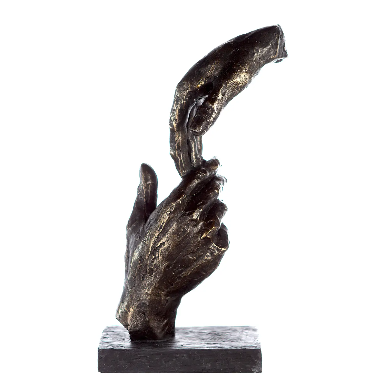 Skulptur Hands Two