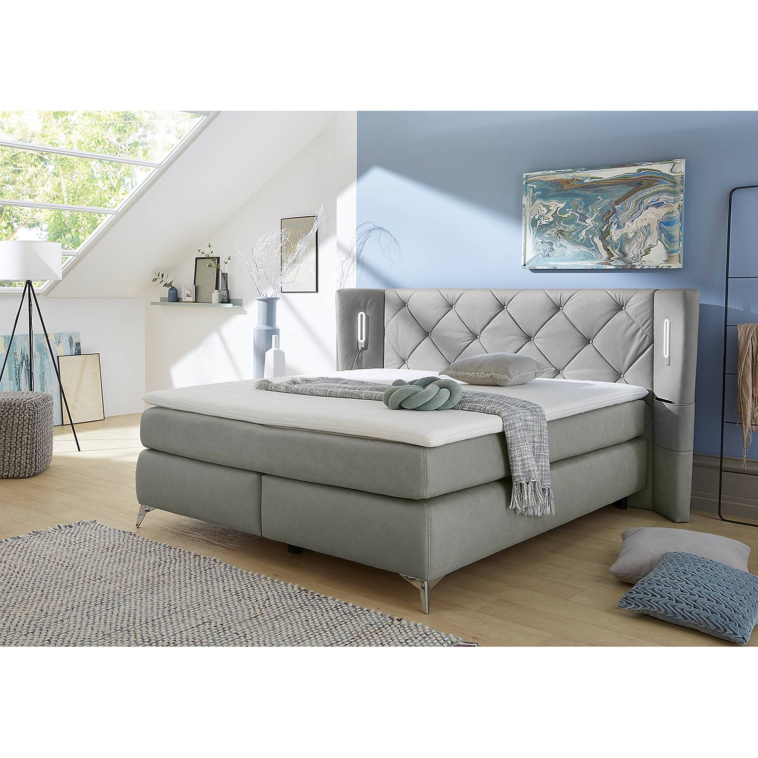 Lit boxspring Victoria