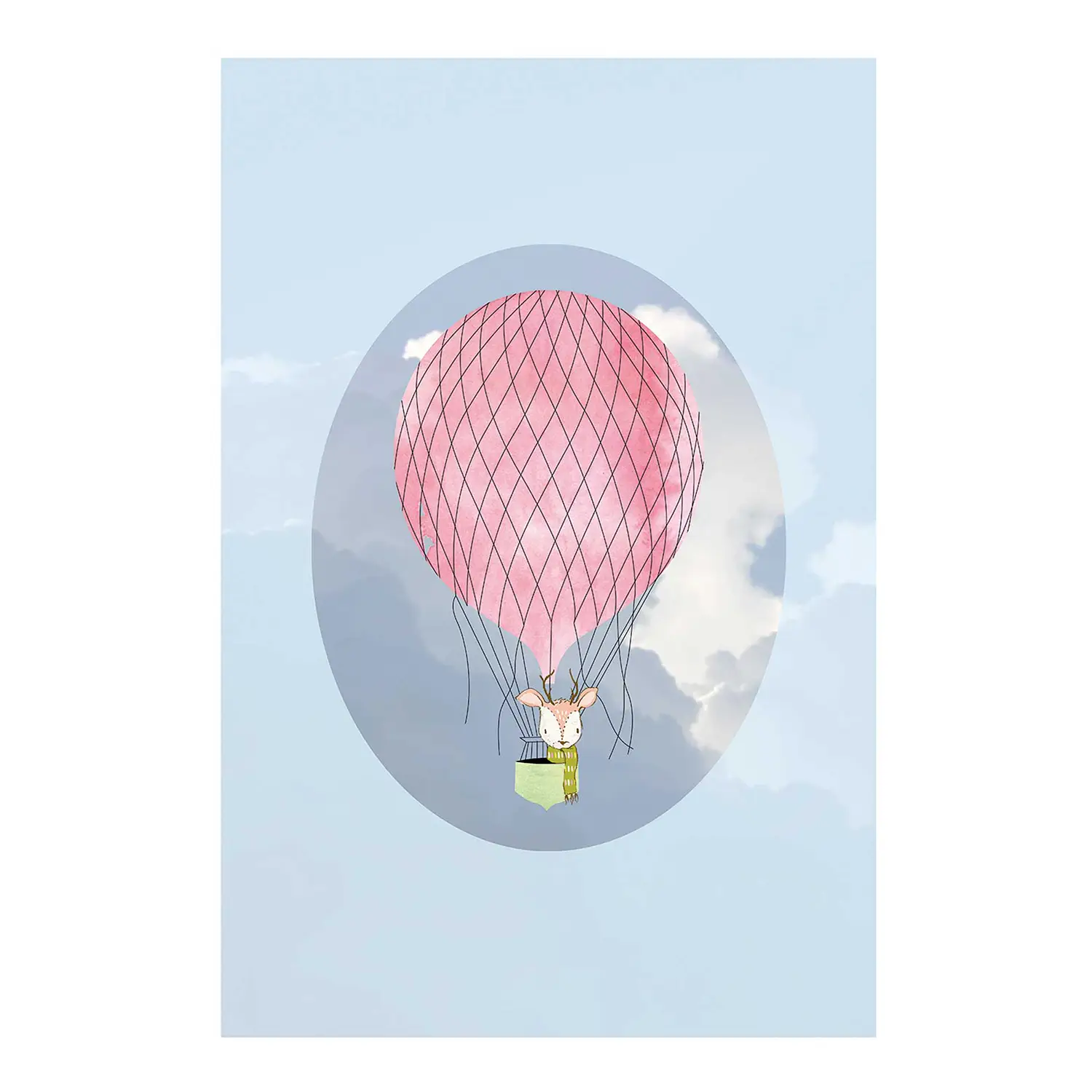 Wandbild Happy III Balloon