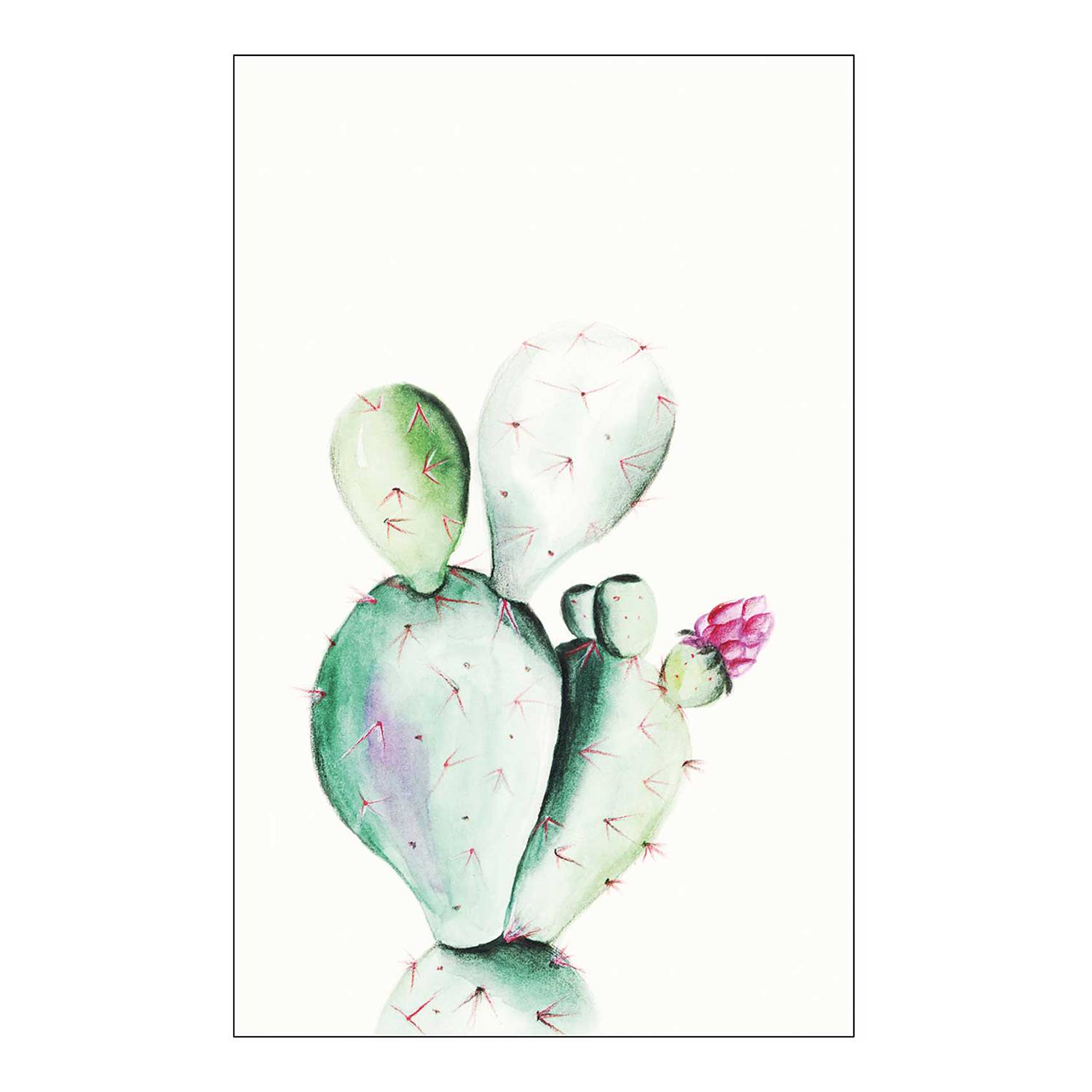 Pear kaufen Prickly Watercolor Wandbild home24 |