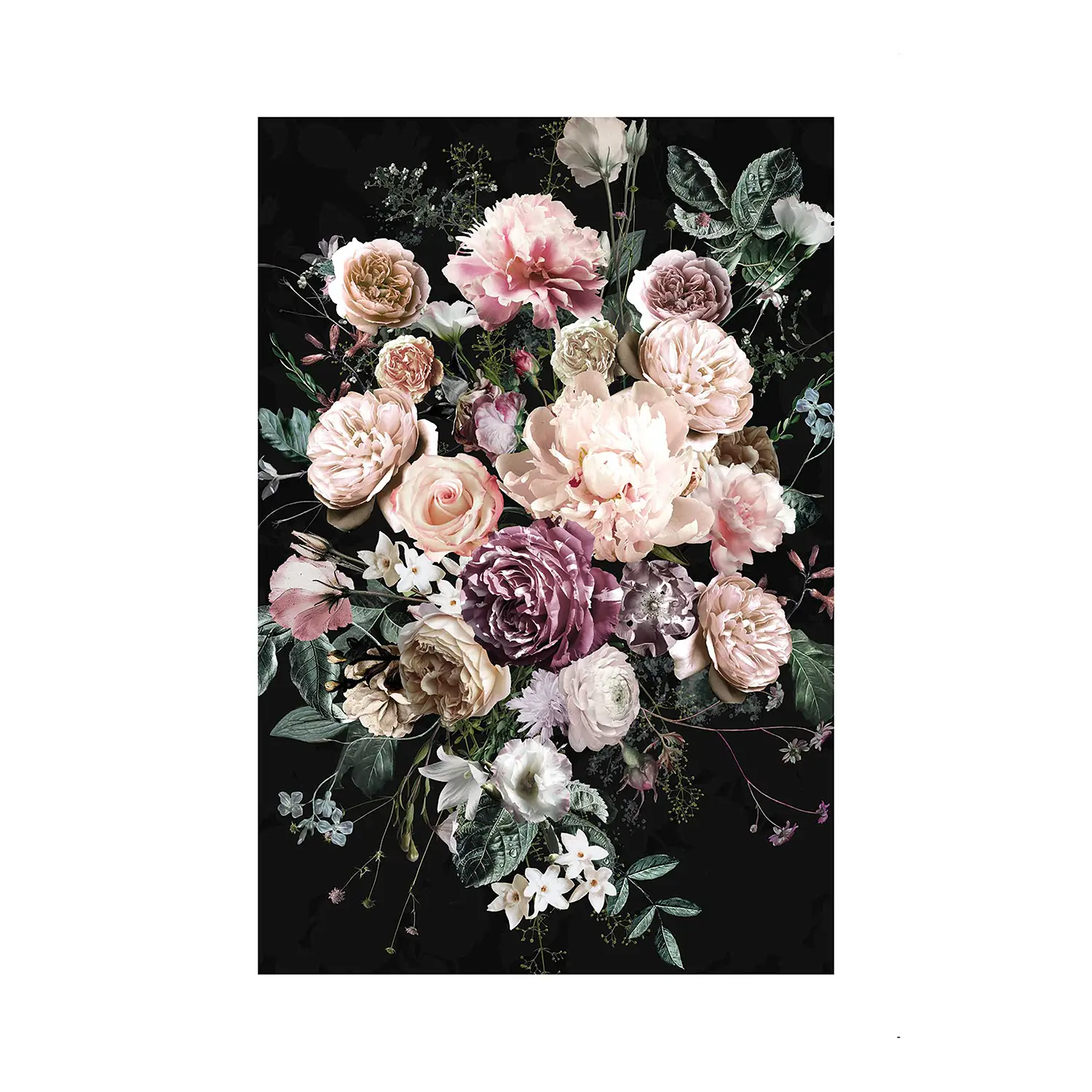 Bouquet Charming Wandbild