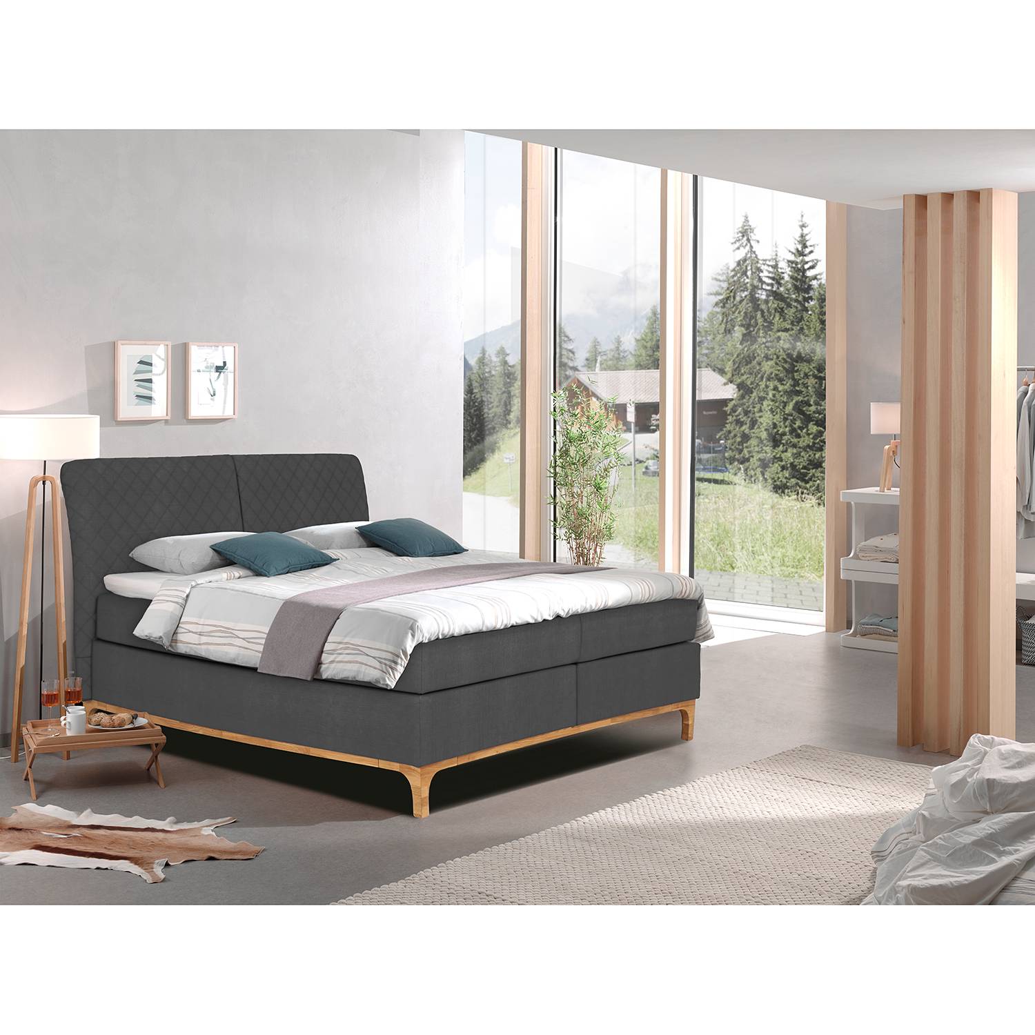 Lit boxspring Juno