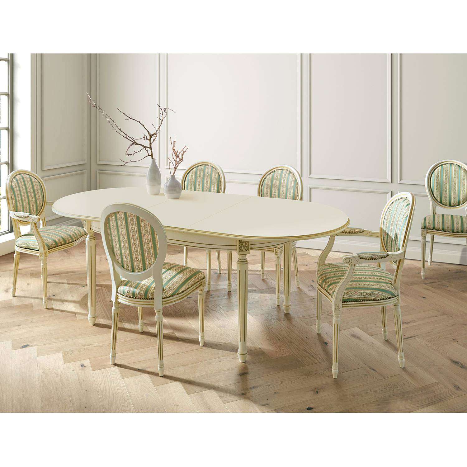 home24 Essgruppe Alison II (7-teilig)