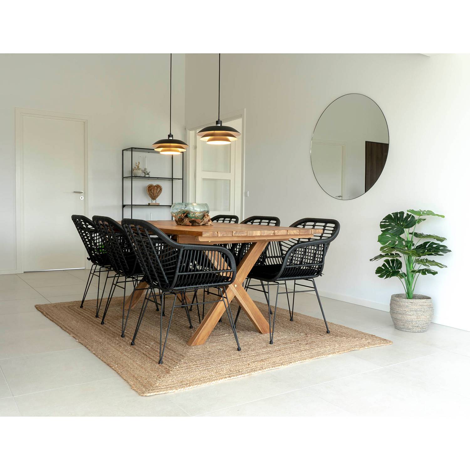 home24 Armlehnenstuhl Corduroy (2er-Set)