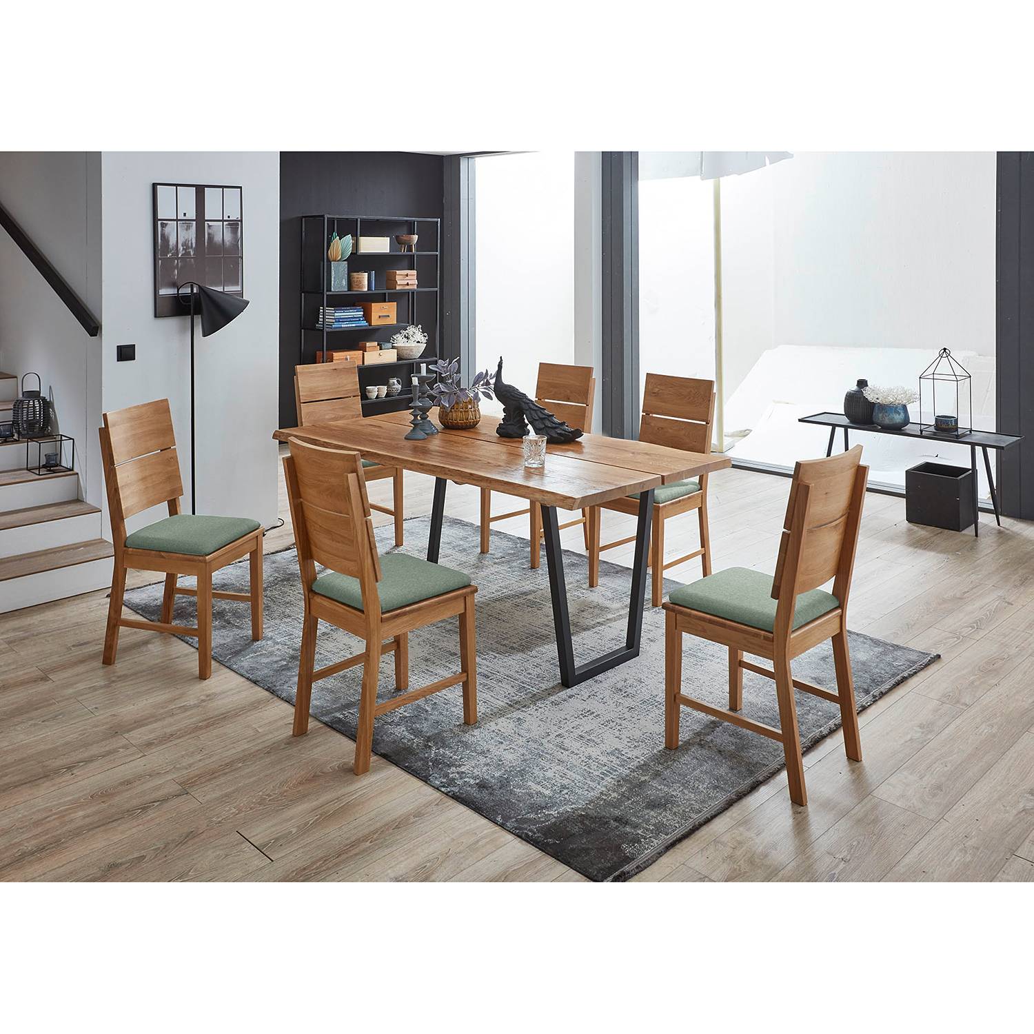 home24 Esszimmerstuhl Kasai (2er-Set)