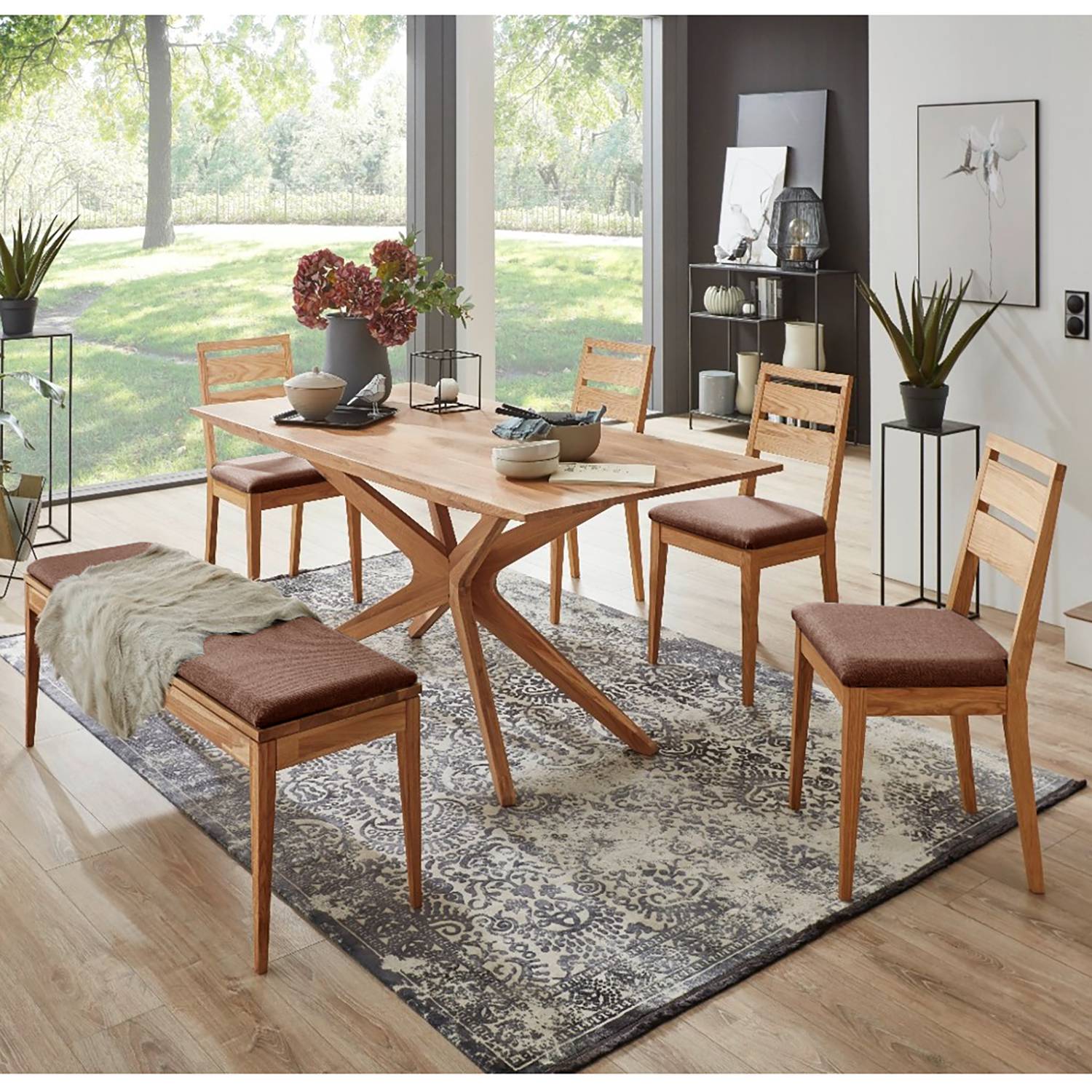 home24 Essgruppe Riga II (6-teilig)
