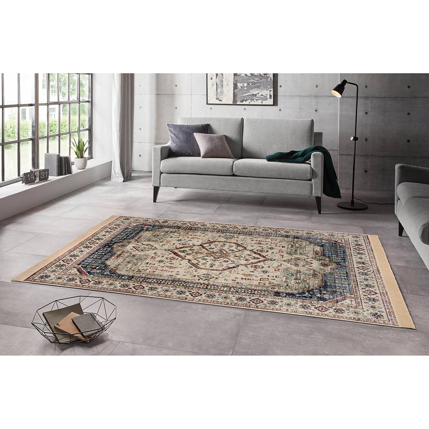 home24 Kurzflorteppich Tabriz Madiha