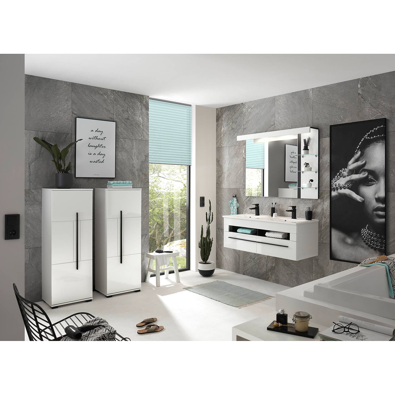 Armoire de salle de bain Farson