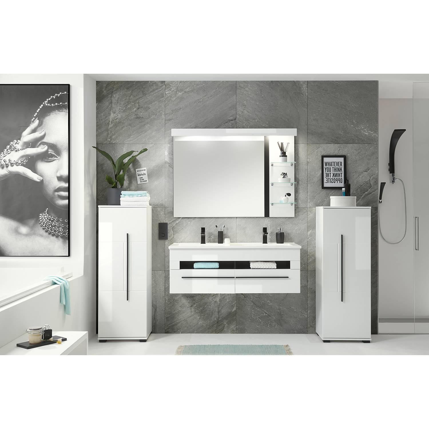 home24 Doppelwaschtisch Farson
