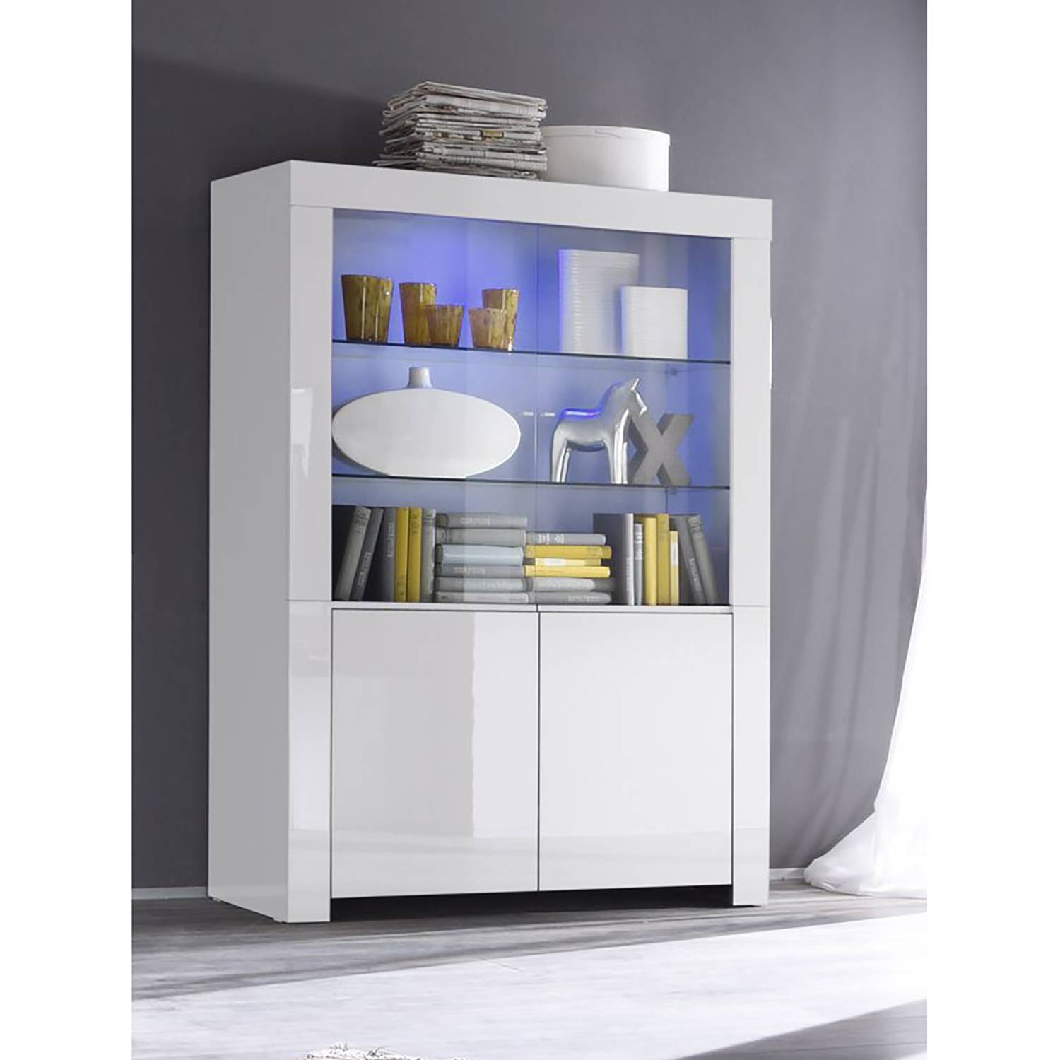 home24 Vitrinenschrank Amalfi
