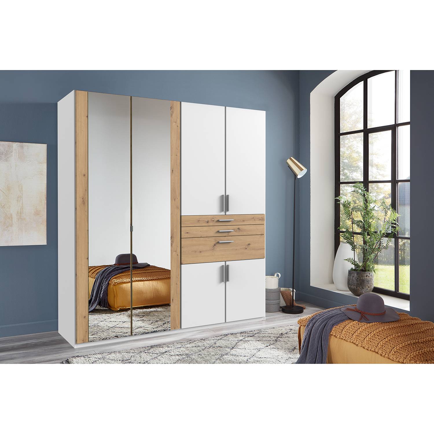 home24 Drehtürenschrank Harburg I