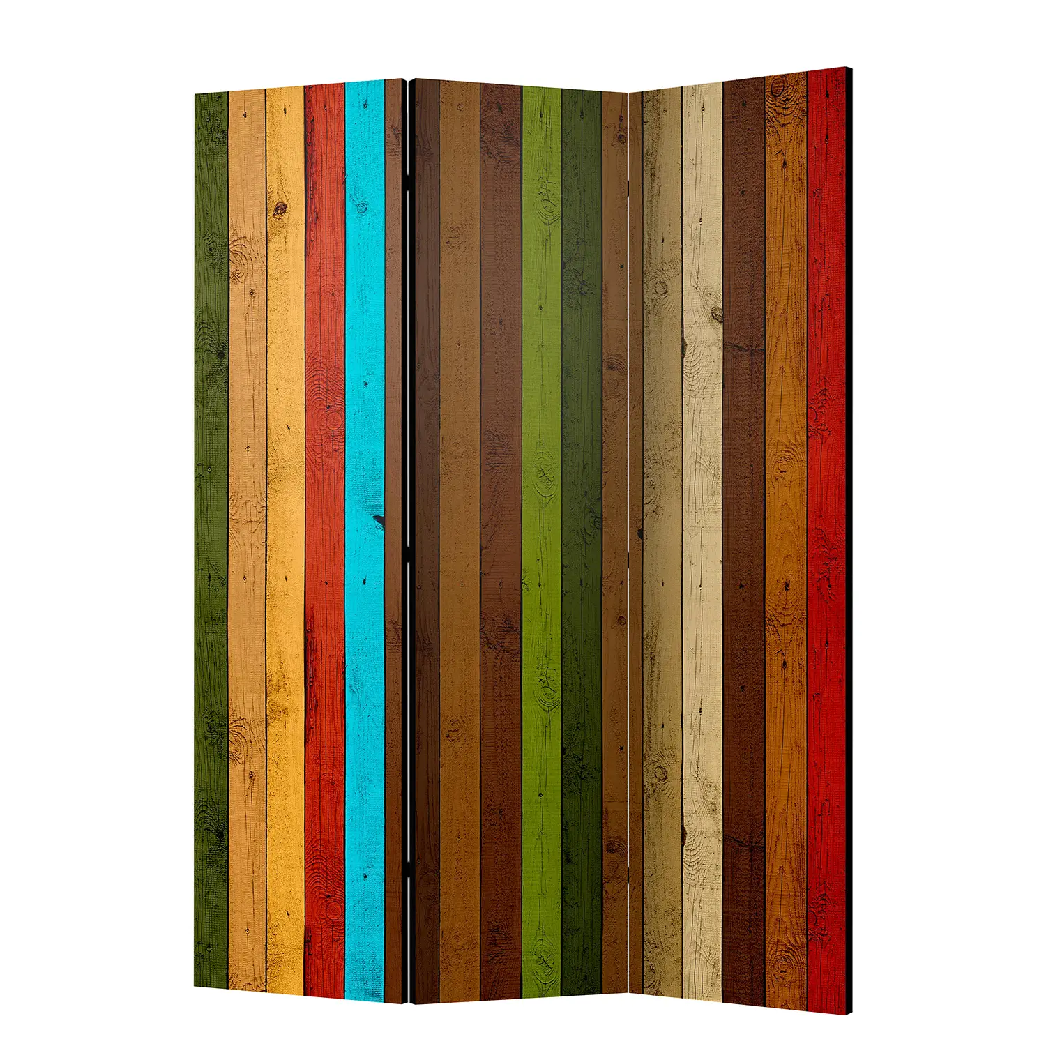 Paravent Wooden Rainbow | Paravents