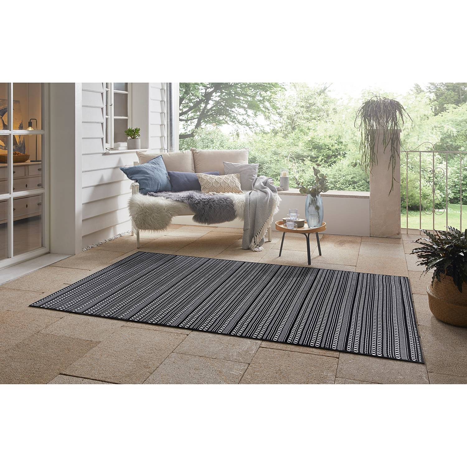 home24 In-/Outdoorteppich Frya