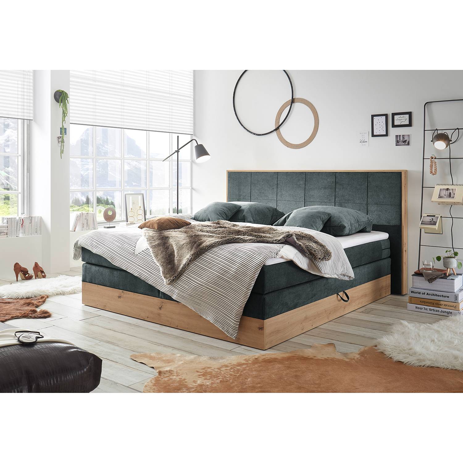 Lit boxspring Stan