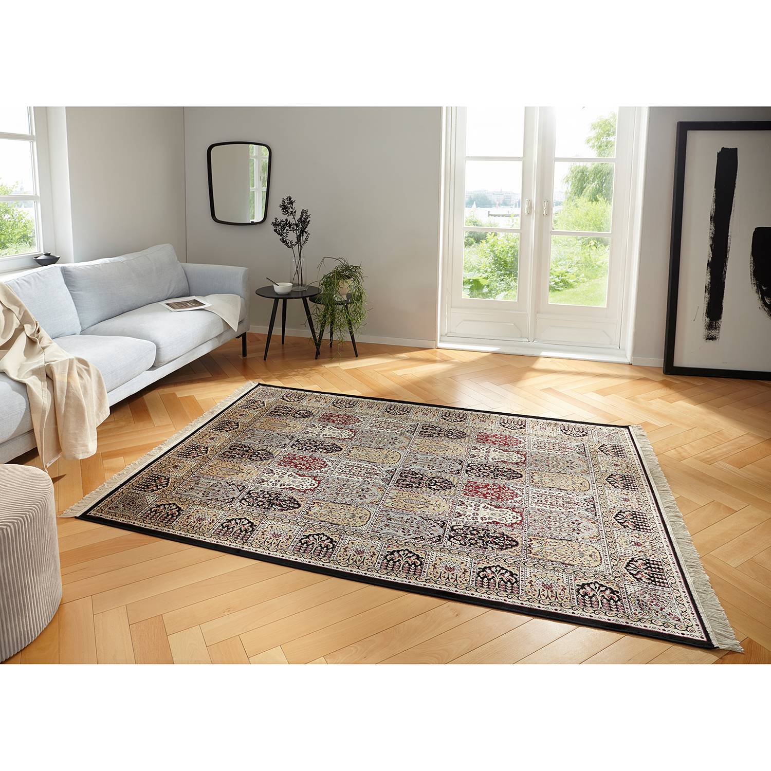 home24 Kurzflorteppich Moud Barash