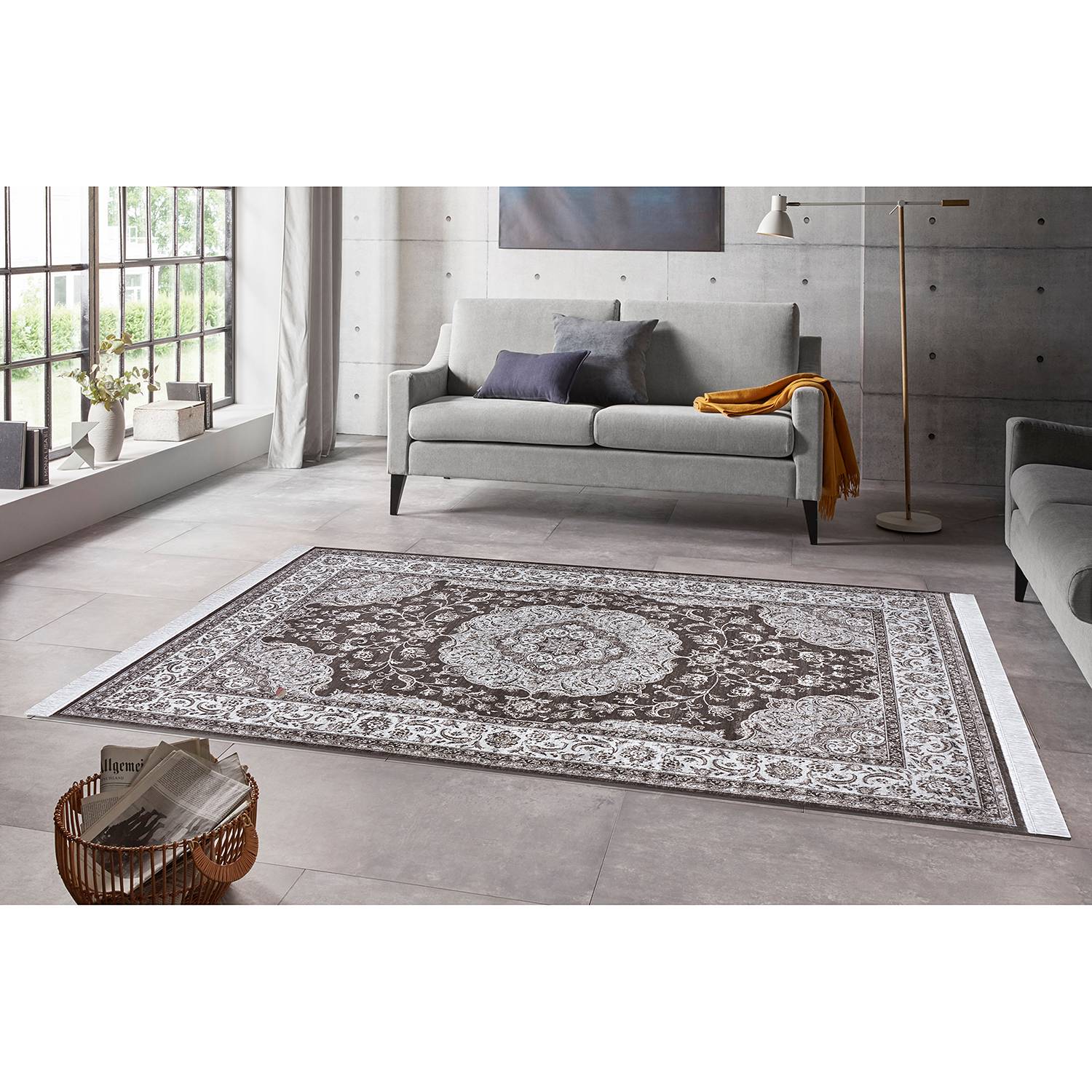 home24 Kurzflorteppich Tabriz Casim