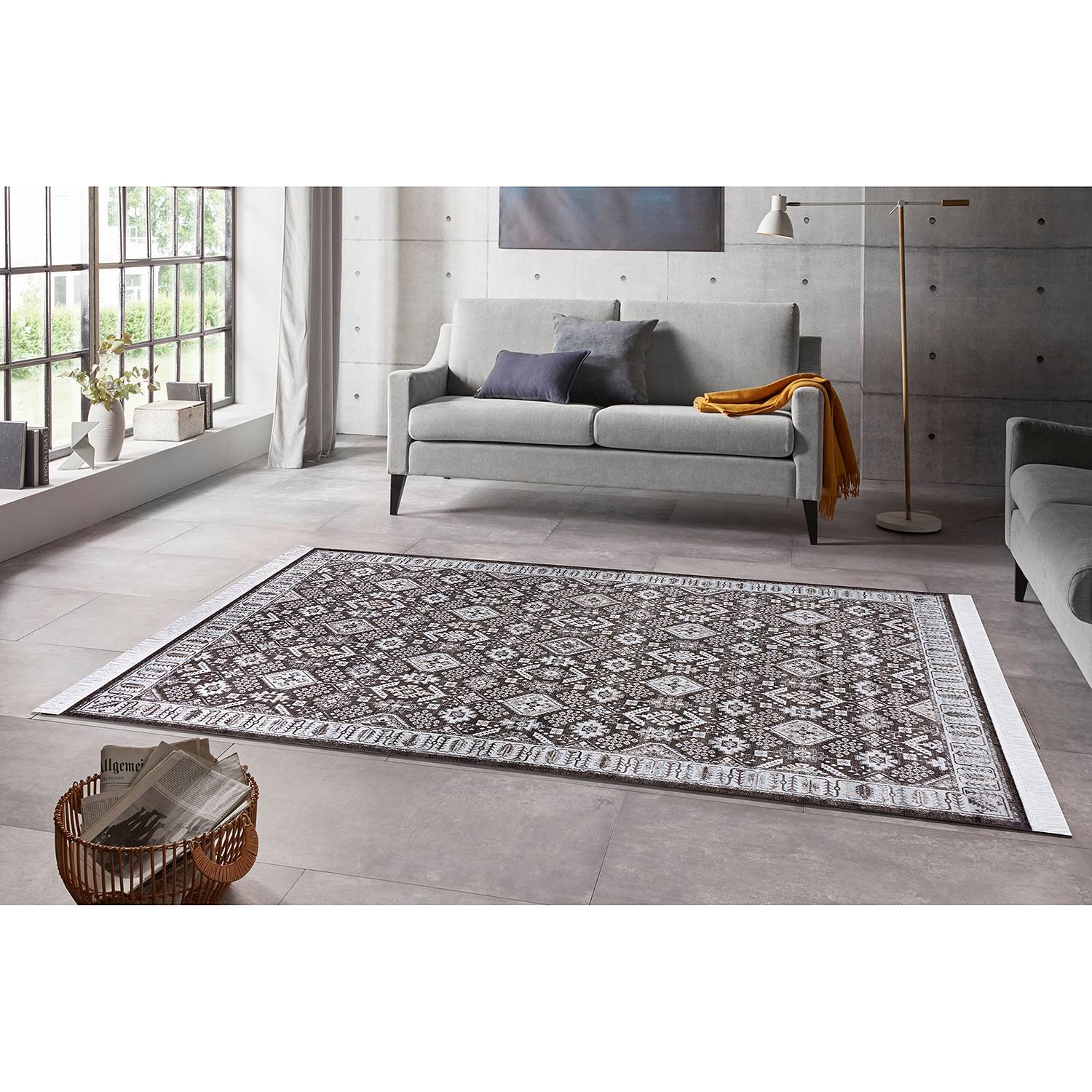 home24 Kurzflorteppich Hamadan Saira