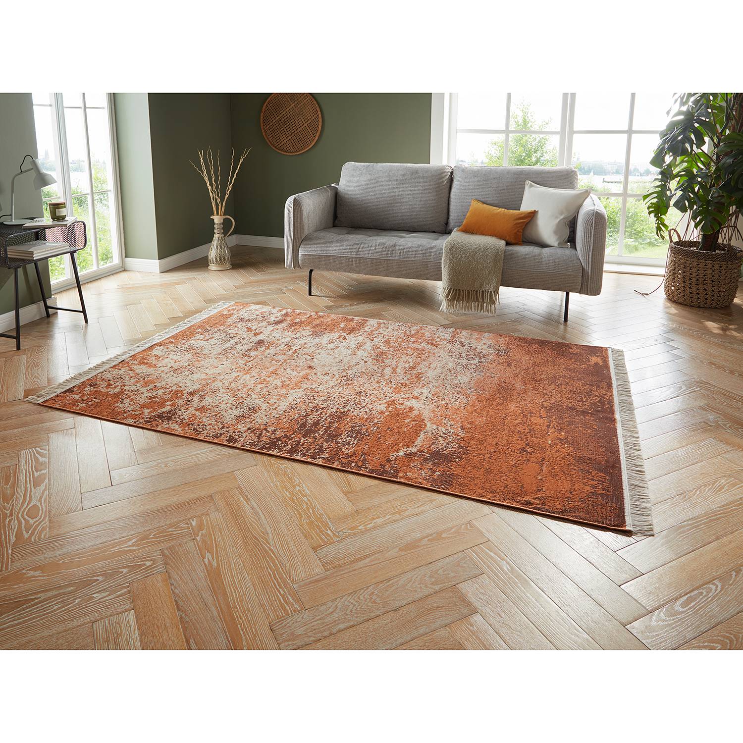 home24 Kurzflorteppich Sahar