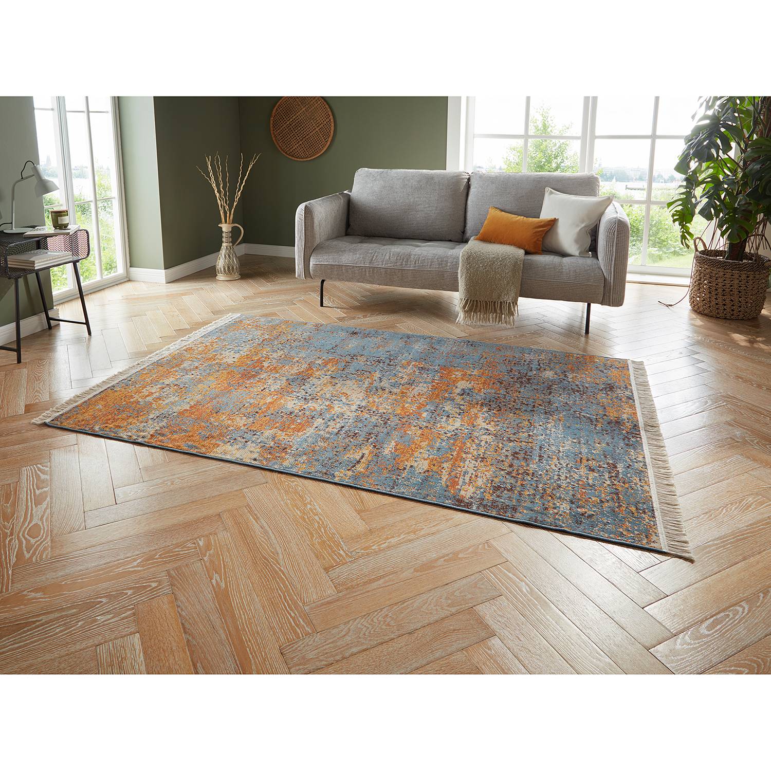 home24 Kurzflorteppich Robina
