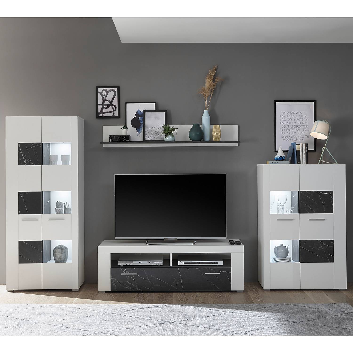 Ensemble meubles TV Mantador I (4 él.)