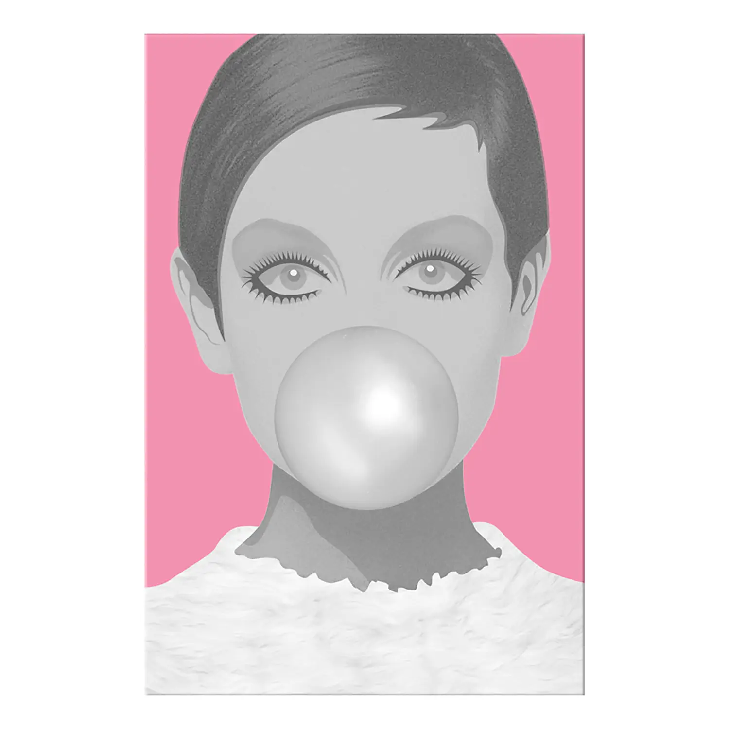 Bubble Wandbild Gum