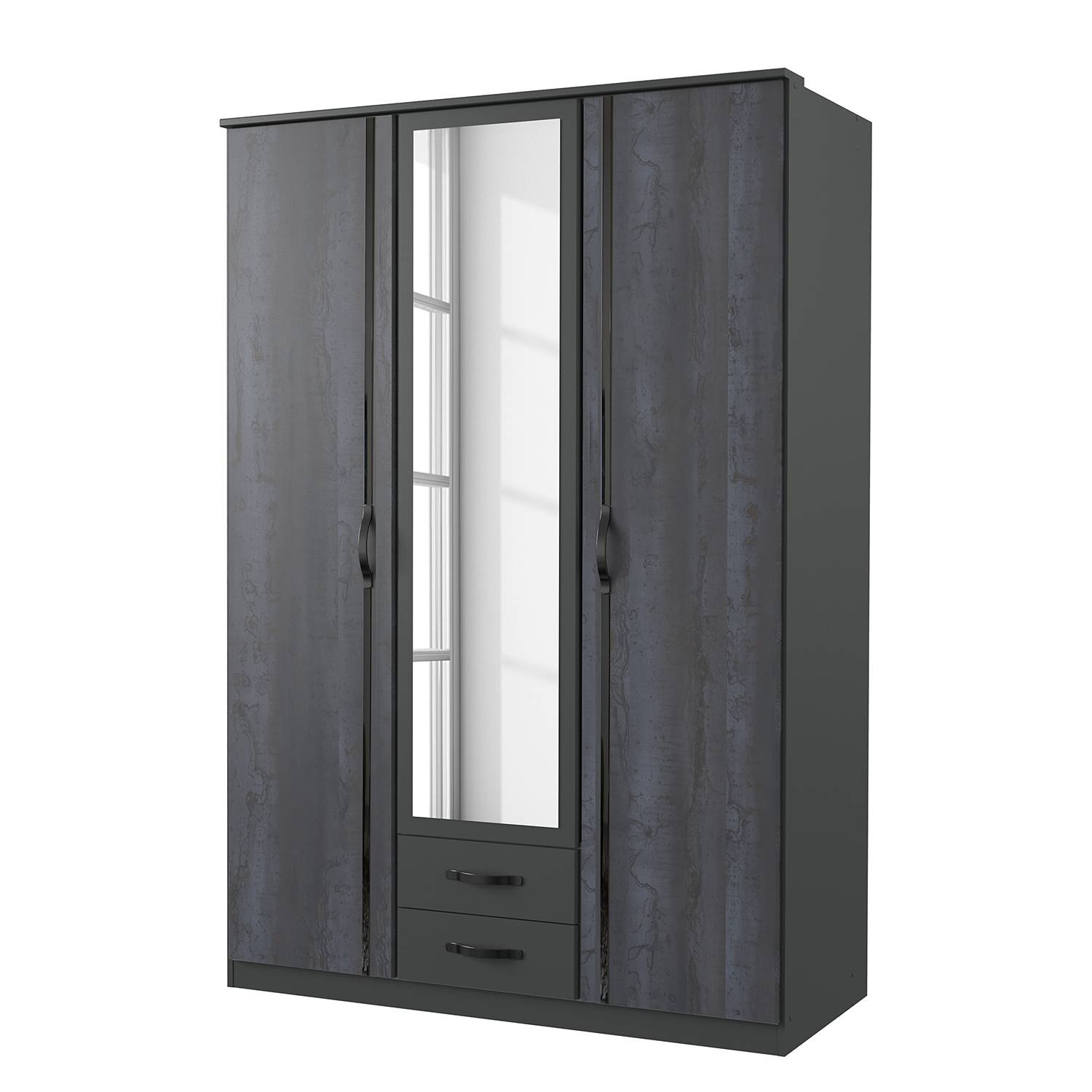 home24 Drehtürenschrank Duo2